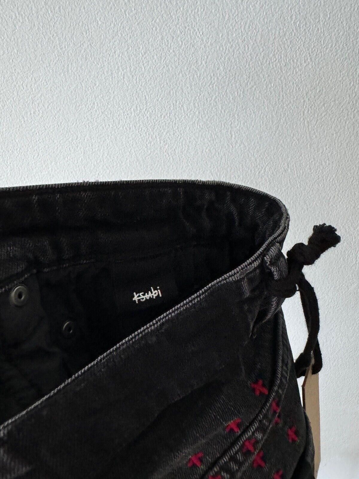 Ksubi new Ksubi mens denim jean wolfgang 32 static black grey slim Size US 32 / EU 48 - 8 Thumbnail