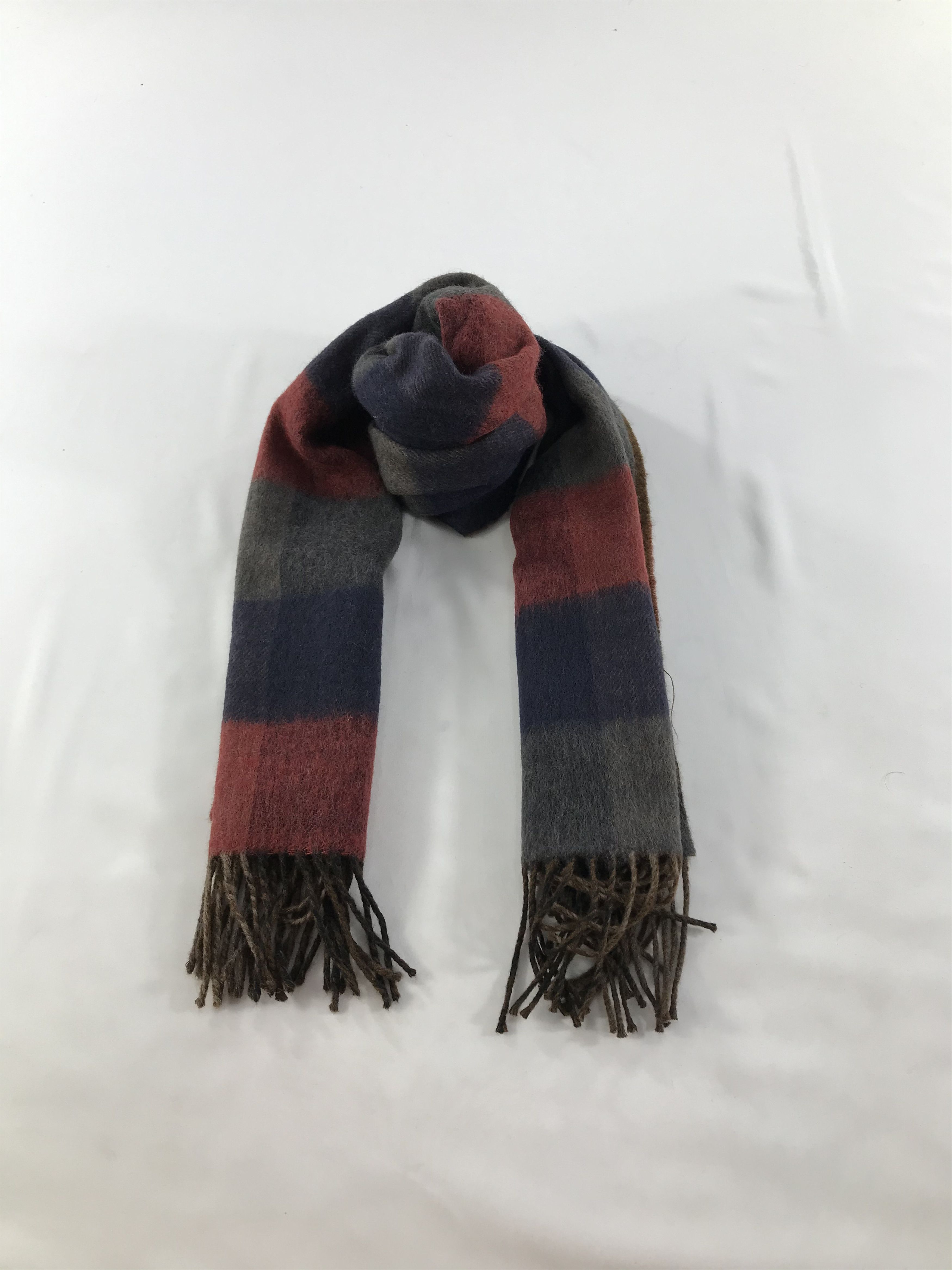 Louis Feraud Wool Scarf Muffler Neckgear Neck Warmer V49