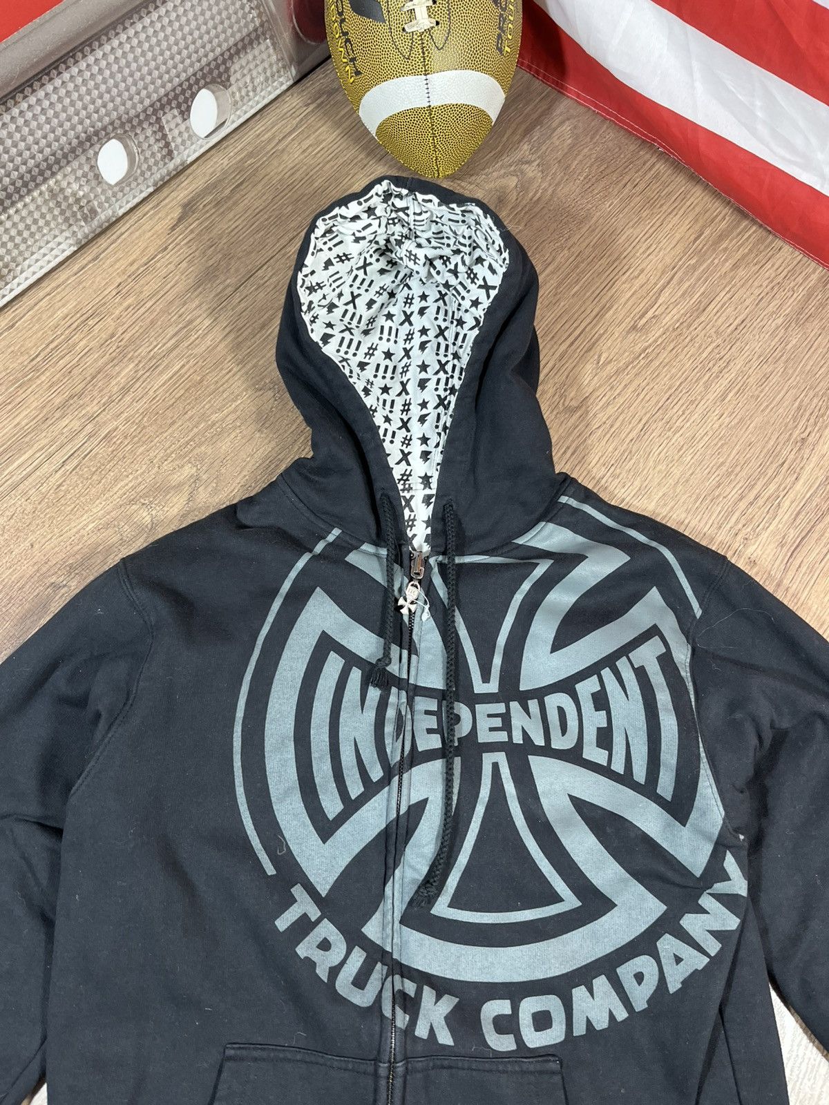 Independent Truck Co. Y2K Reversible Zip-Up Hoodie Independent Logo Graphic Print Size US S / EU 44-46 / 1 - 4 Thumbnail