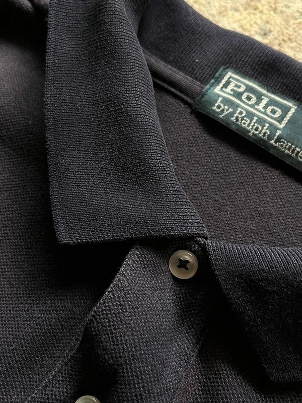 Polo Ralph Lauren Polo Ralph Lauren Small Pony Sz XL Navy Red 2000s Size US XL / EU 56 / 4 - 11 Thumbnail