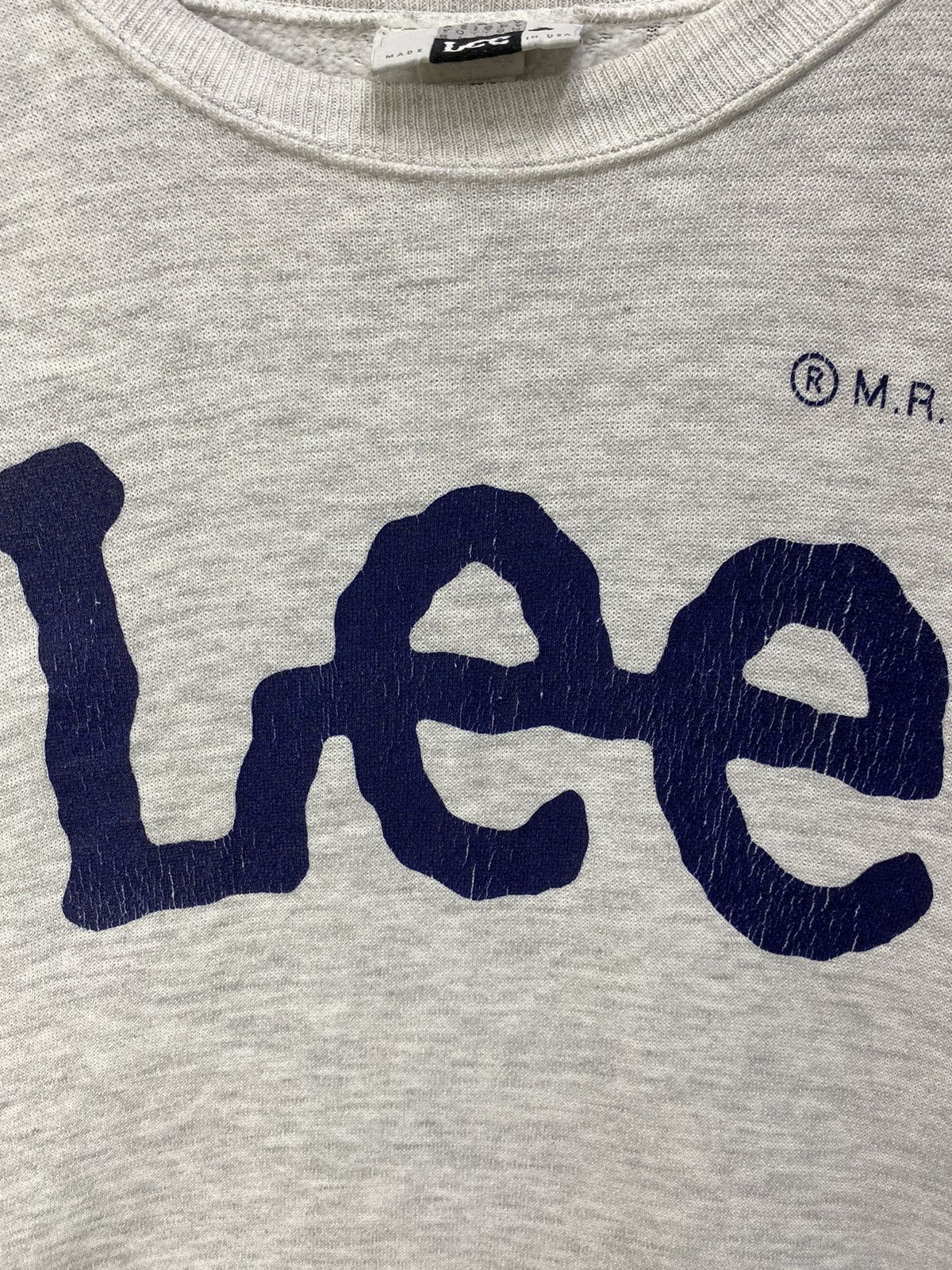 Lee Vintage Lee Sweatshirt Made In USA Crewneck Size Medium Size US M / EU 48-50 / 2 - 6 Thumbnail