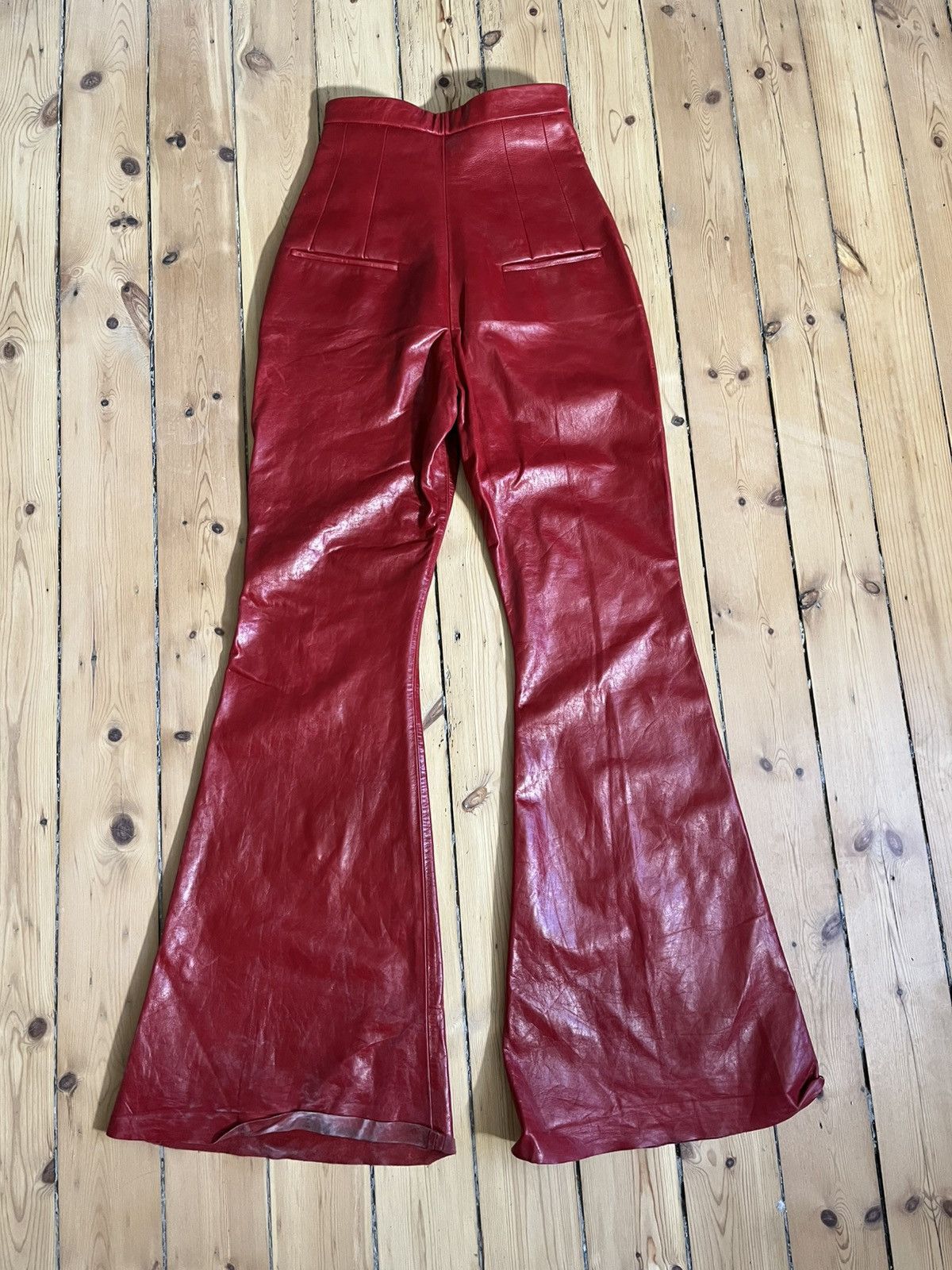 Rick Owens Rick Owens Lido SS24 Runway Leather Dirt Bolans Size 27" / US 4 / IT 40 - 4 Thumbnail