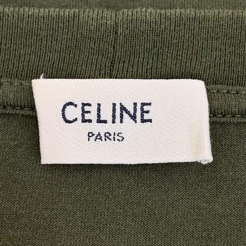 Celine Celine Logo Print Short Sleeve TShirt XS Size US XS / EU 42 / 0 - 5 Thumbnail
