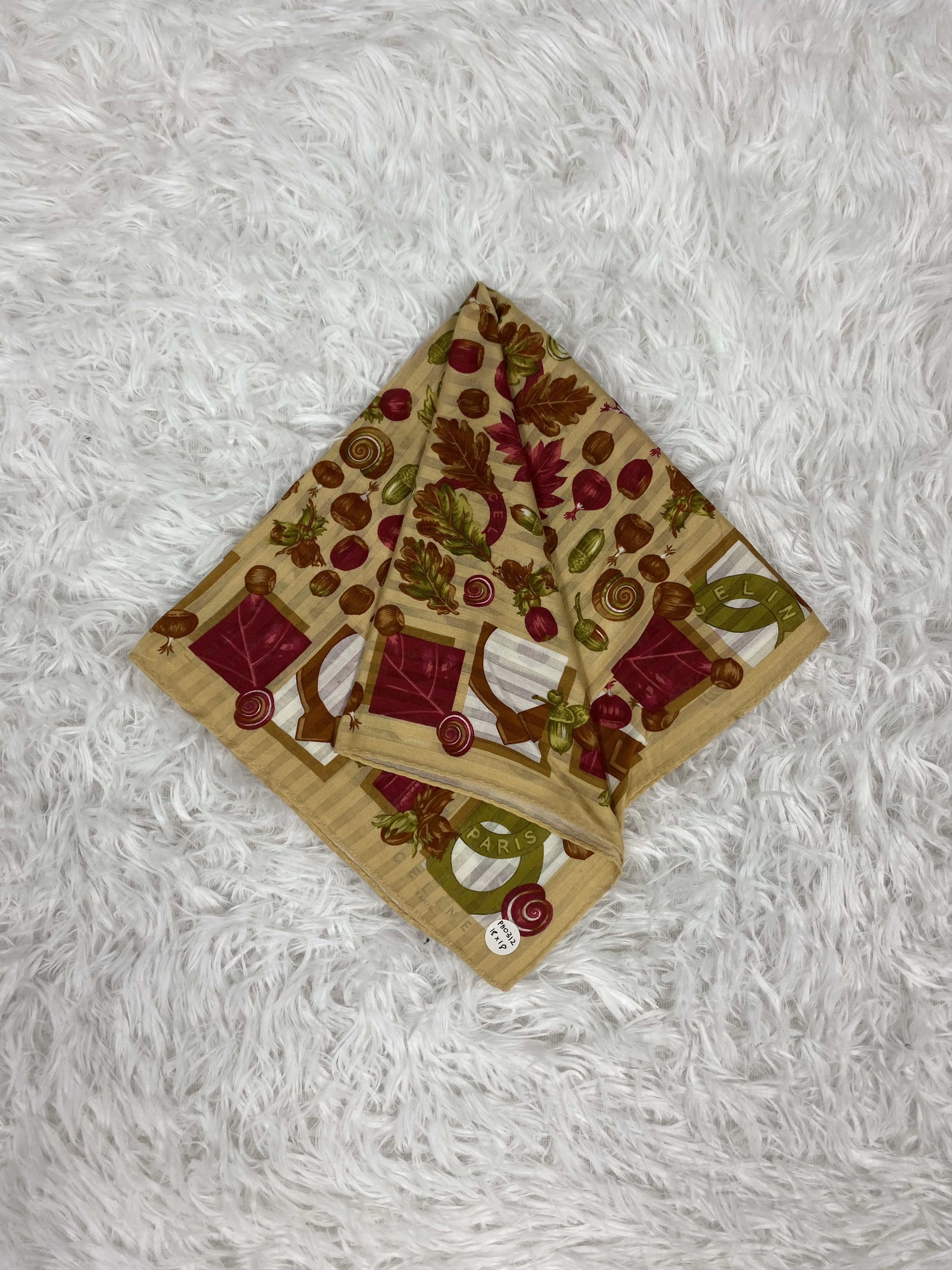 Celine Vintage Celine Handkerchief Neckerchief PH0312 Size ONE SIZE - 1 Thumbnail