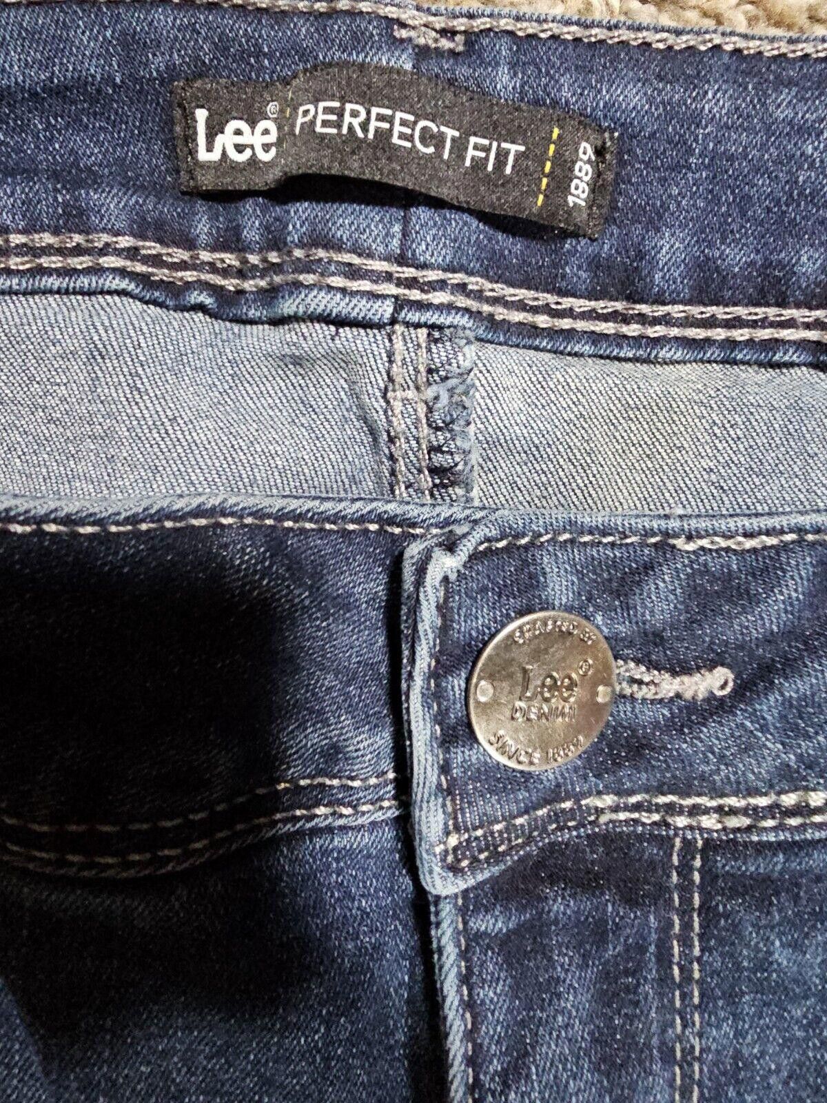 Lee Lee 1889 Perfect Fit Straight Jeans Women M SEE MEASUREMENT Size 30" / US 8 / IT 44 - 2 Thumbnail