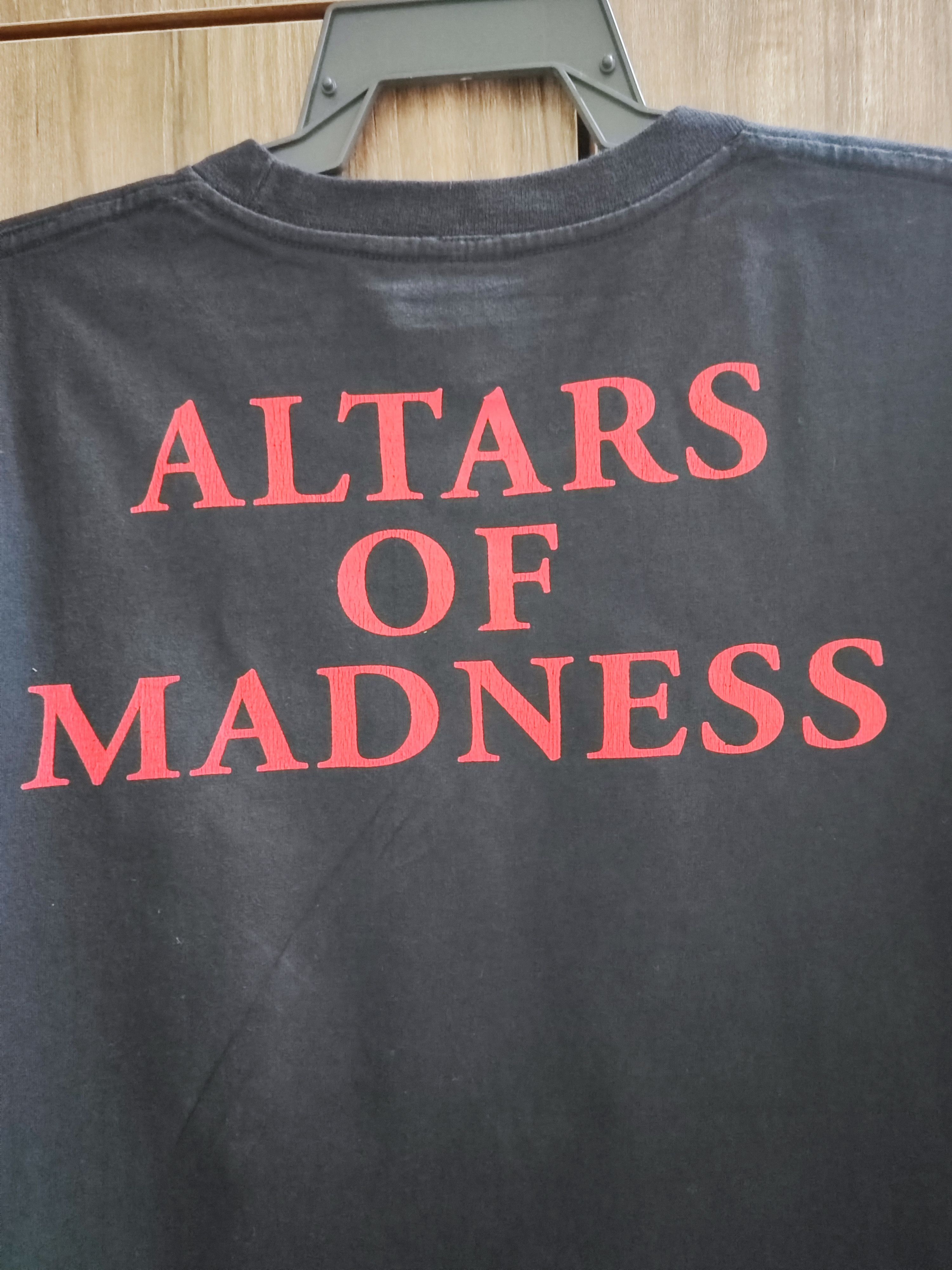 Band Tees Morbid Angel Altars of Madness Death Metal Band T-Shirt Size US M / EU 48-50 / 2 - 4 Thumbnail