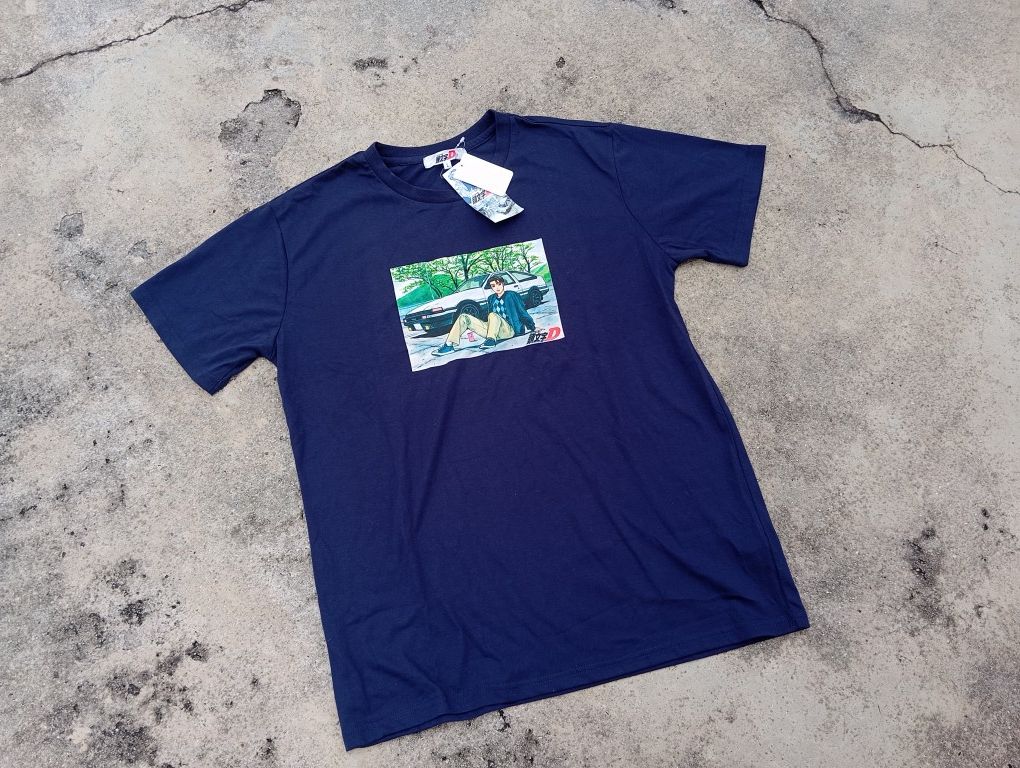 Japanese Brand Initial D Toyota Trueno Tshirt Anime Comic 🎌 Size US L / EU 52-54 / 3 - 2 Thumbnail