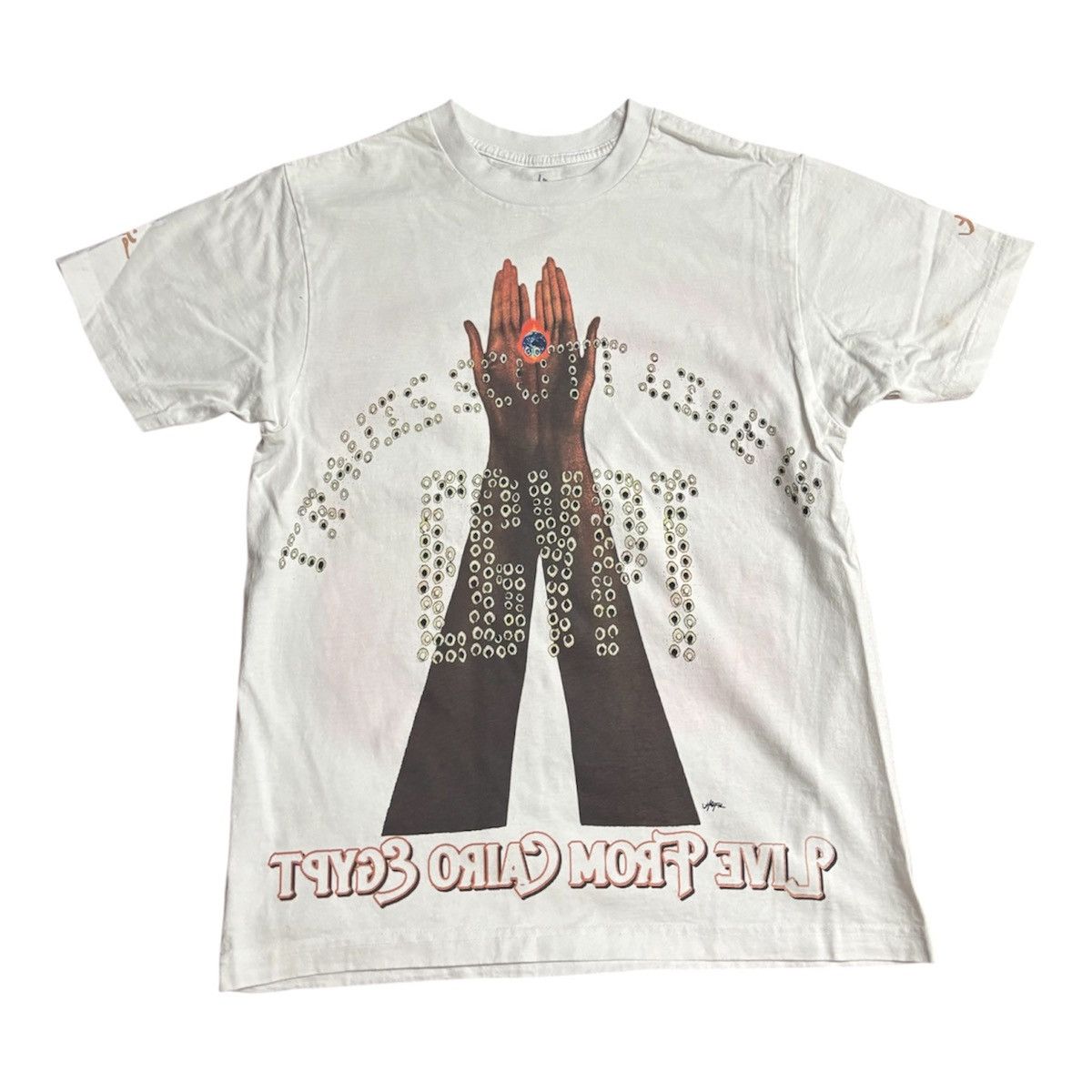 Travis Scott Travis Scott UTOPIA T-Shirt – Cancelled Pyramids Event – New Size US XL / EU 56 / 4 - 1 Thumbnail
