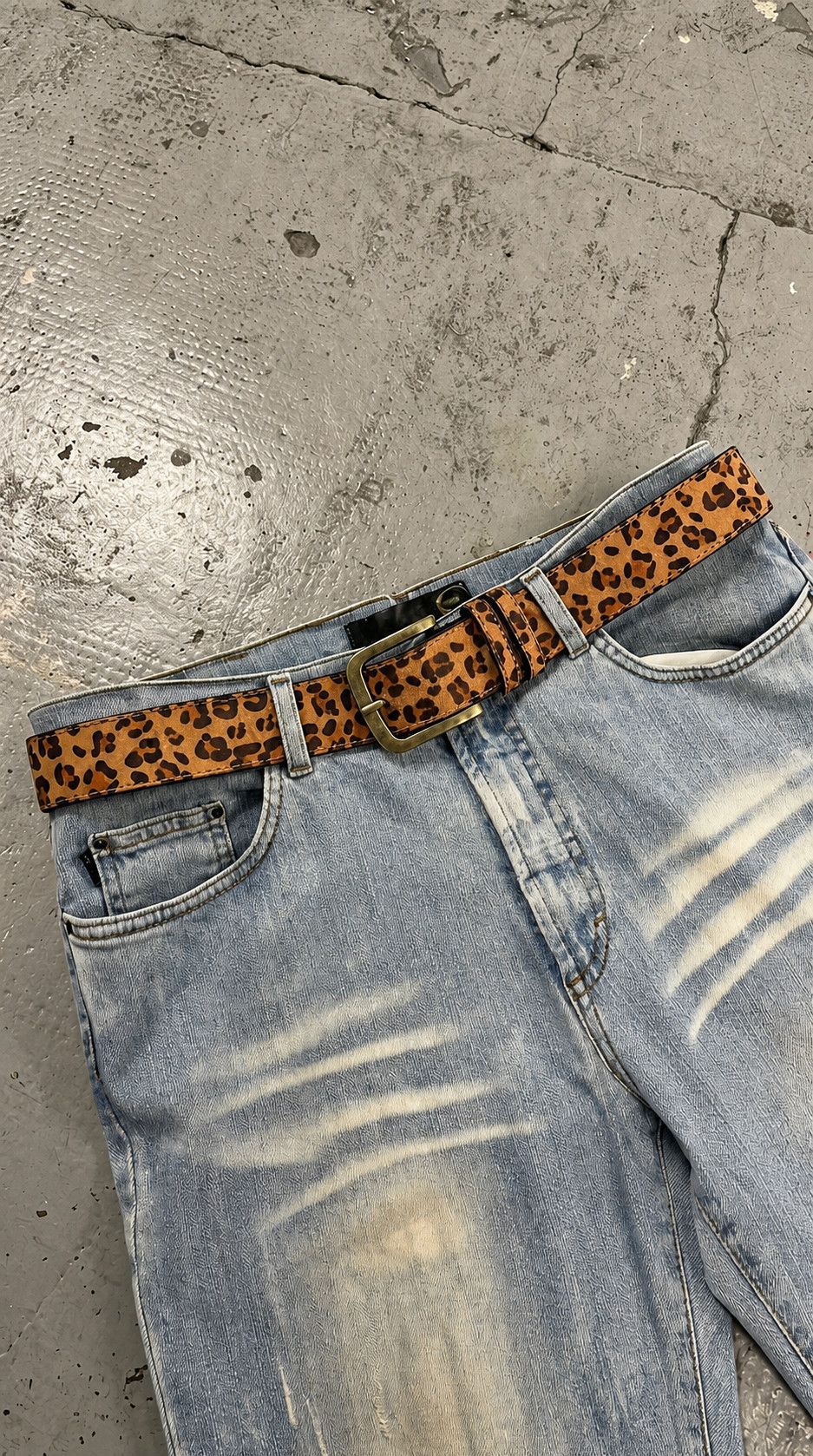 Other Cheetah Print Western Belt Y2K Size ONE SIZE - 9 Thumbnail