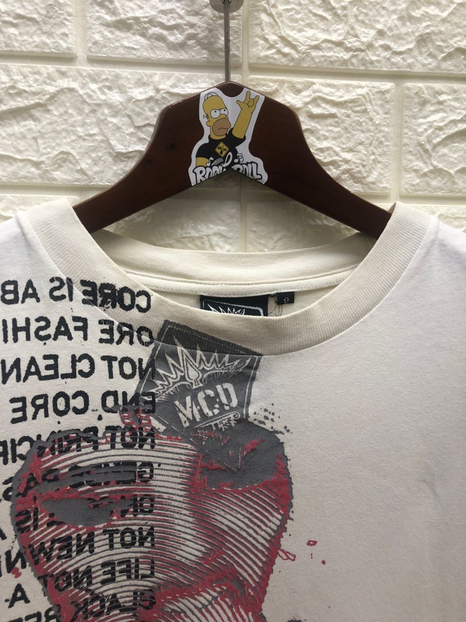 Vintage 💥best offer💥Rare(MCB)More Core Division Punk t-shirt Size US L / EU 52-54 / 3 - 3 Thumbnail