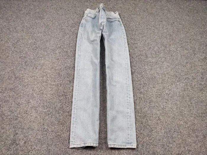 Levi's Vintage levis 518 Jeans USA Perfect Blue Washed Faded Denim Size US 32 / EU 48 - 2 Thumbnail