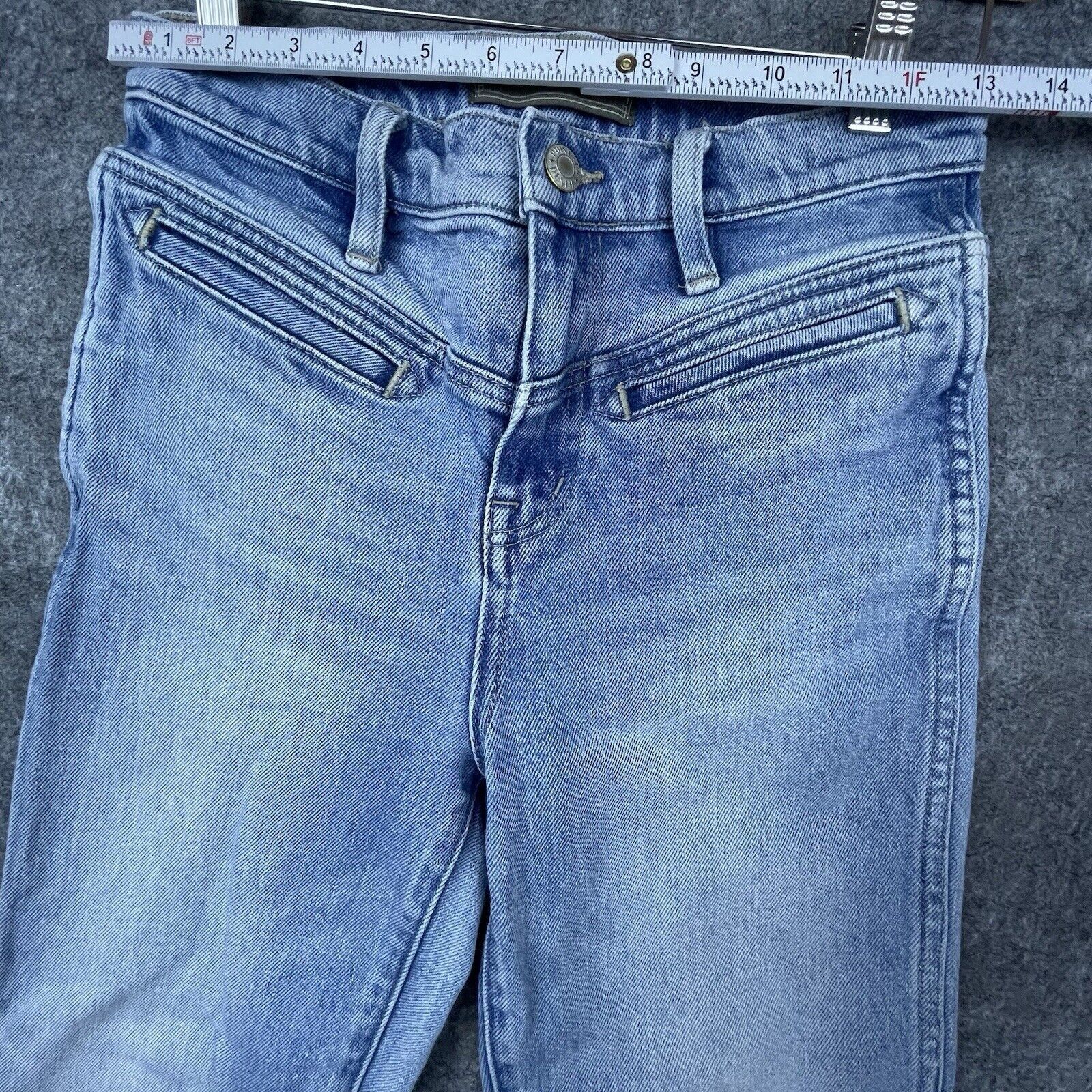 J.Crew Point Sur J Crew Jeans Womens 26 Straight Crop Slash Pockets Size 26" / US 2 / IT 38 - 4 Thumbnail
