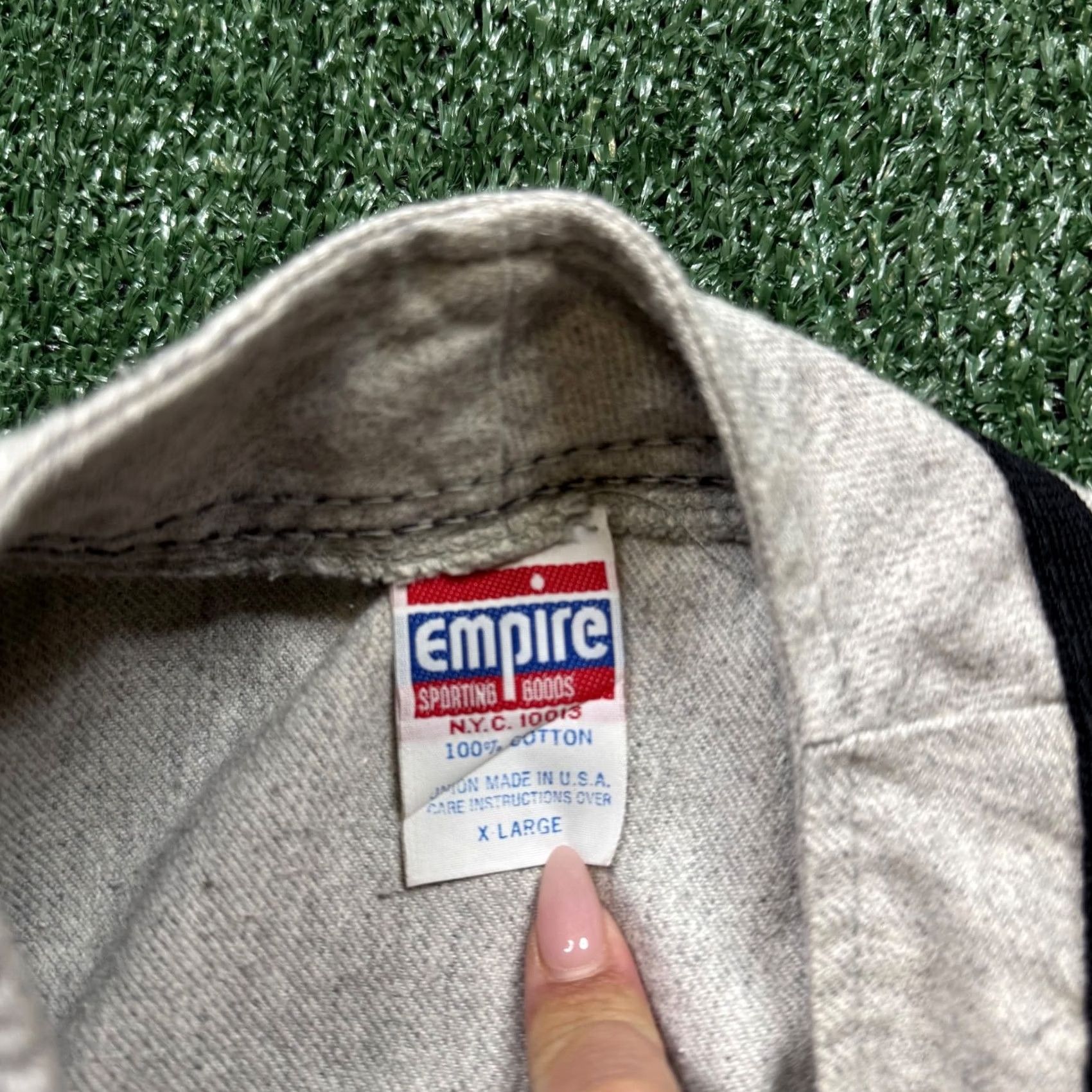 Vintage VINTAGE Empire Sporting Goods Jersey Mens Size XL Gray 80s Baseball Made In USA Size US XL / EU 56 / 4 - 2 Thumbnail