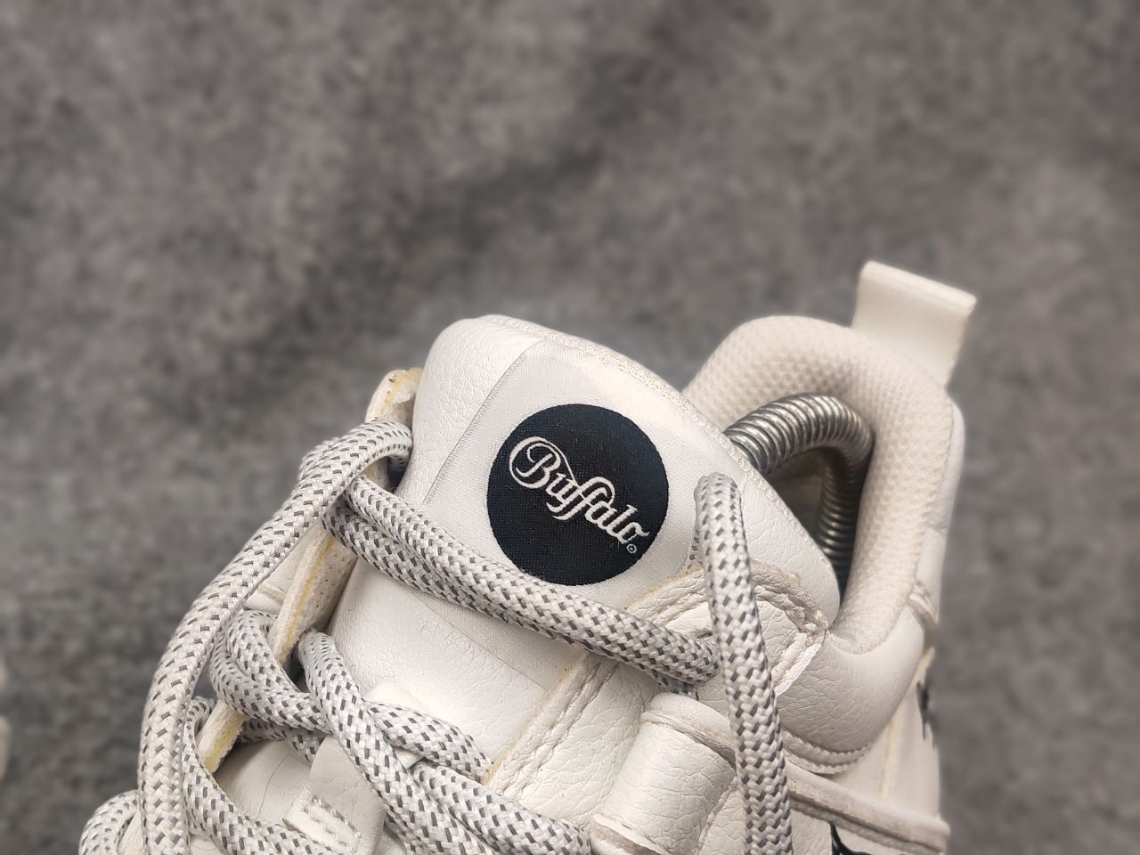 Buffalo London Buffalo Superge Cld Corin Oversized Paint Logo Sneakers Size US 6.5 / IT 36.5 - 20 Thumbnail