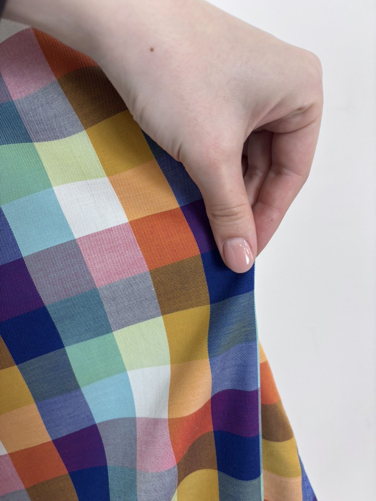 Eton Eton Men’s Slim Fit Multicolor Check Long Sleeve Shirt Size US M / EU 48-50 / 2 - 7 Thumbnail