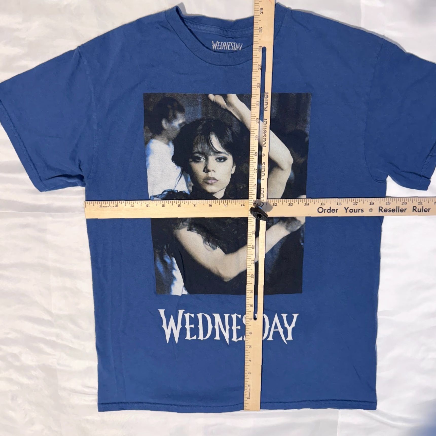 Vintage Netflix Tshirt Shirt Womens M Blue Logo Horror Casual Short Sleeve Crew Neck Fall Spring Summer Winter Seasonal Basic All Seasons T-Shirt Size M / US 6-8 / IT 42-44 - 4 Thumbnail