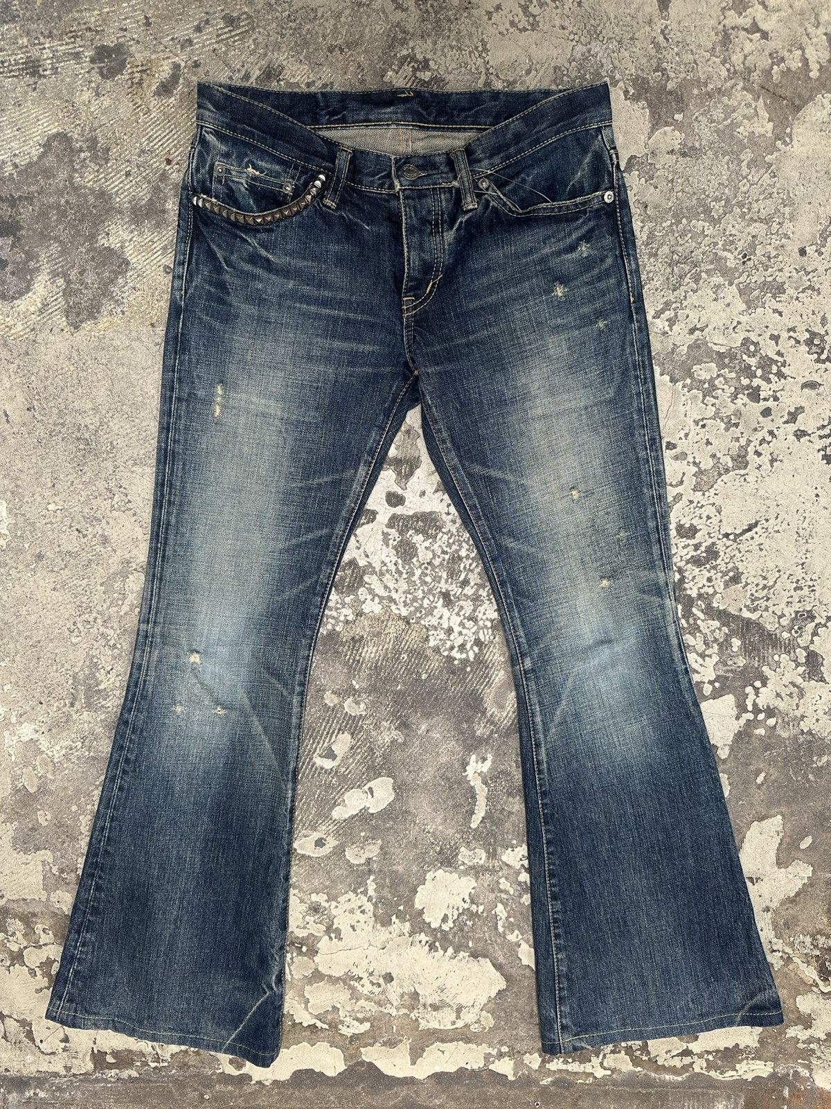 Hysteric Glamour Hysteric glamour studded bootcut jeans Size 25" / US 0 / IT 36 - 1 Thumbnail