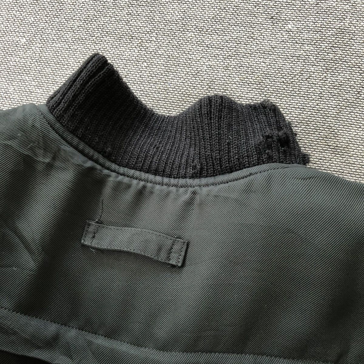 JPG Jean Paul Gaultier Homme MA-1 style Bomber Button Jacket