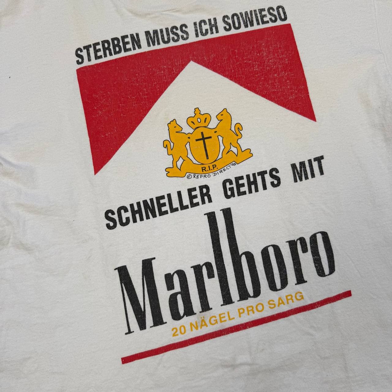 Marlboro Vintage Marlboro t shirt Size US L / EU 52-54 / 3 - 2 Thumbnail