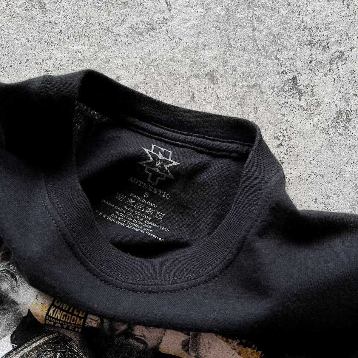 WWE × WWF WWE NXT Takeover Blackpool Event Short Sleeve Black T-Shirt Size US S / EU 44-46 / 1 - 4 Thumbnail