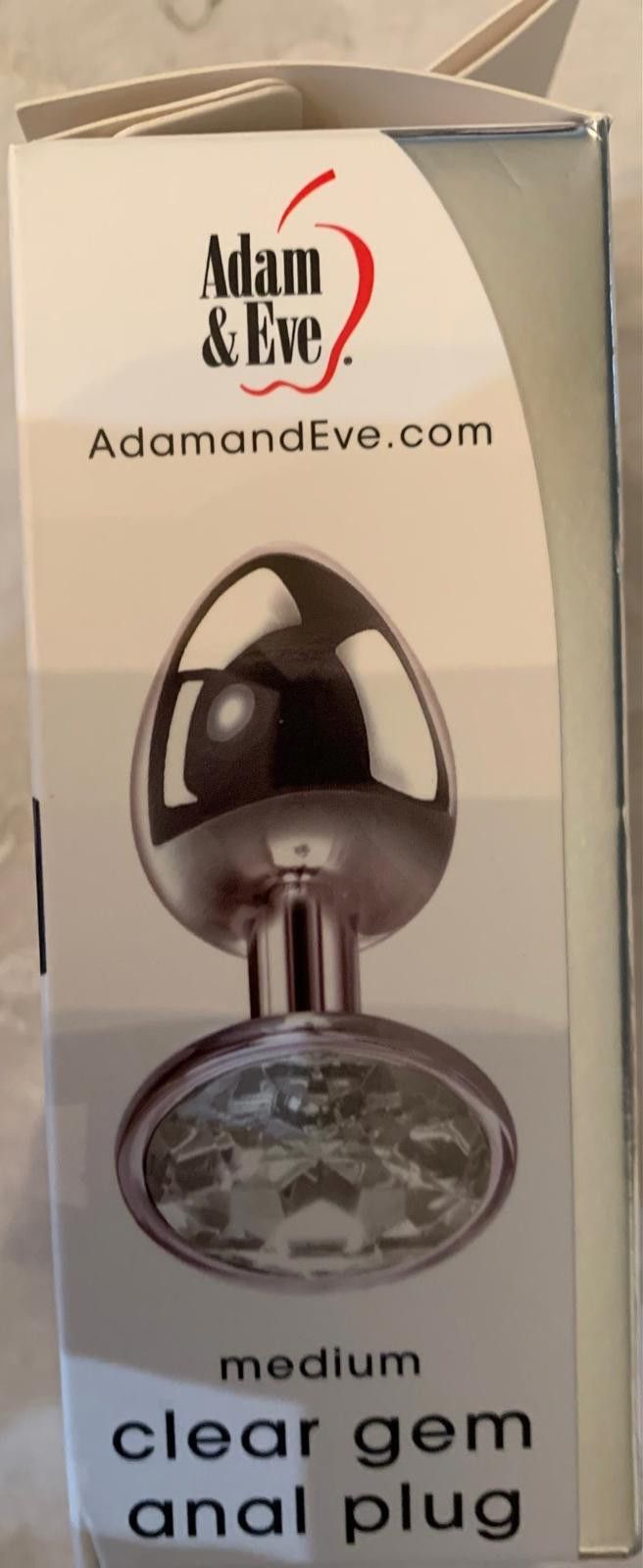 Other Medium Clear Gem Anal Plug Size ONE SIZE - 2 Thumbnail