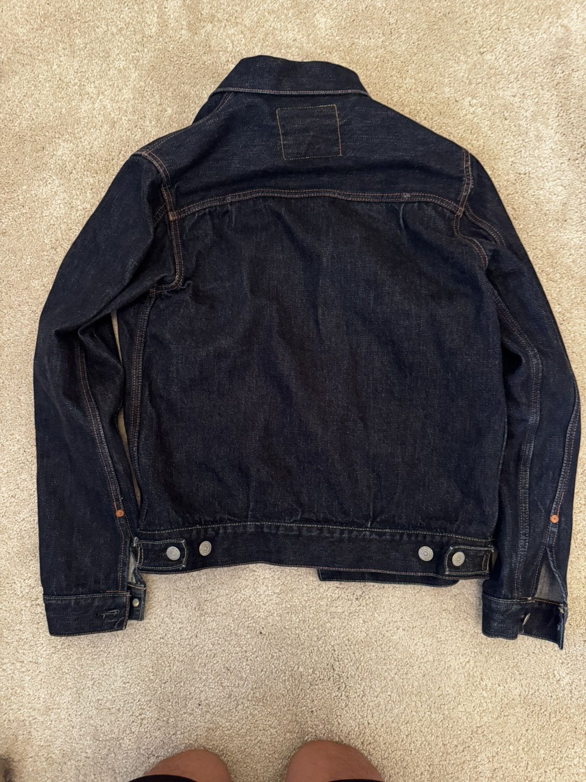 Full Count & Co. Full Count Type 2 Selvedge Denim Jacket Blue