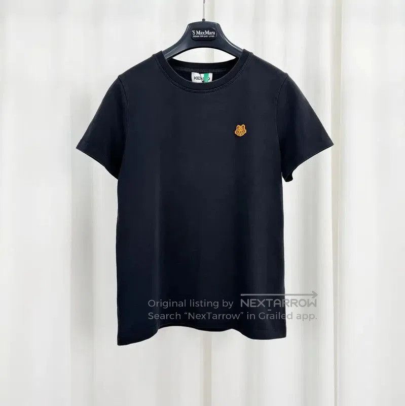 Kenzo KENZO Black Cotton Embroidered Tiger Head T-shirt . Size S / US 4 / IT 40 - 1 Thumbnail