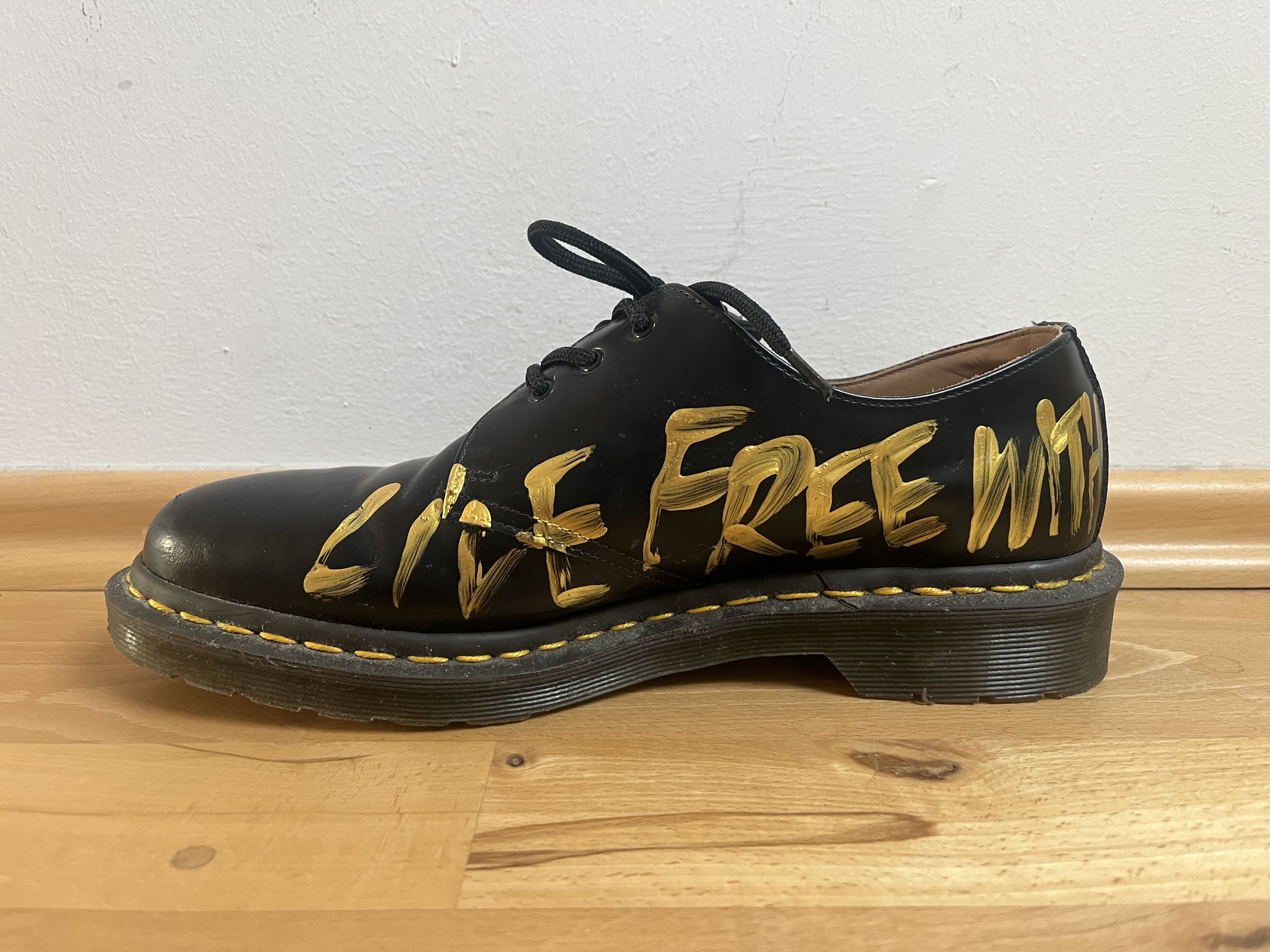 Comme des Garcons × Dr. Martens Comme des Garçons Dr. Martens 1461 Size US 11 / IT 41 - 3 Thumbnail
