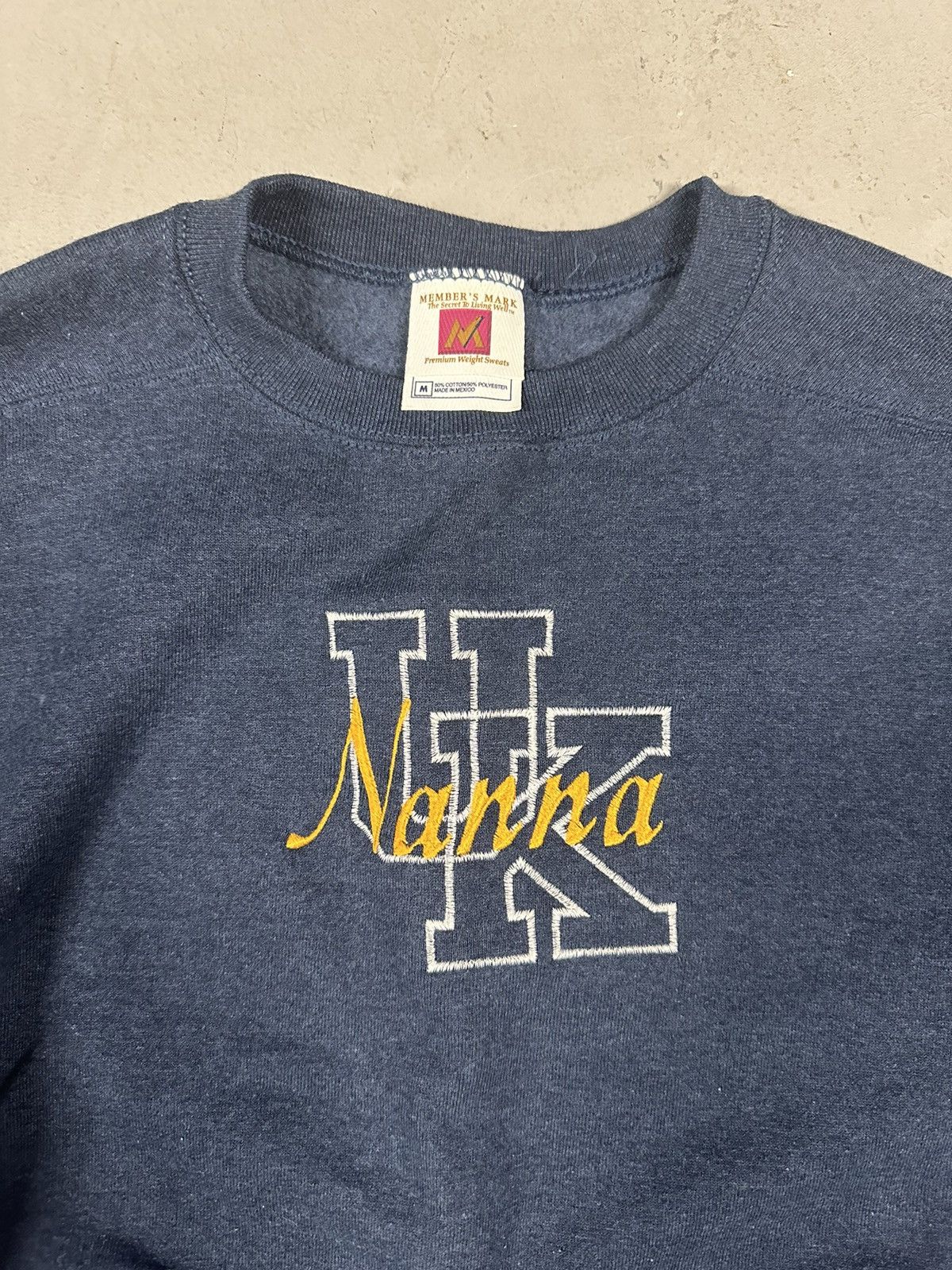 Vintage Vintage 90s Kentucky Wildcats Nana Sweatshirt Crewneck Size US M / EU 48-50 / 2 - 2 Thumbnail