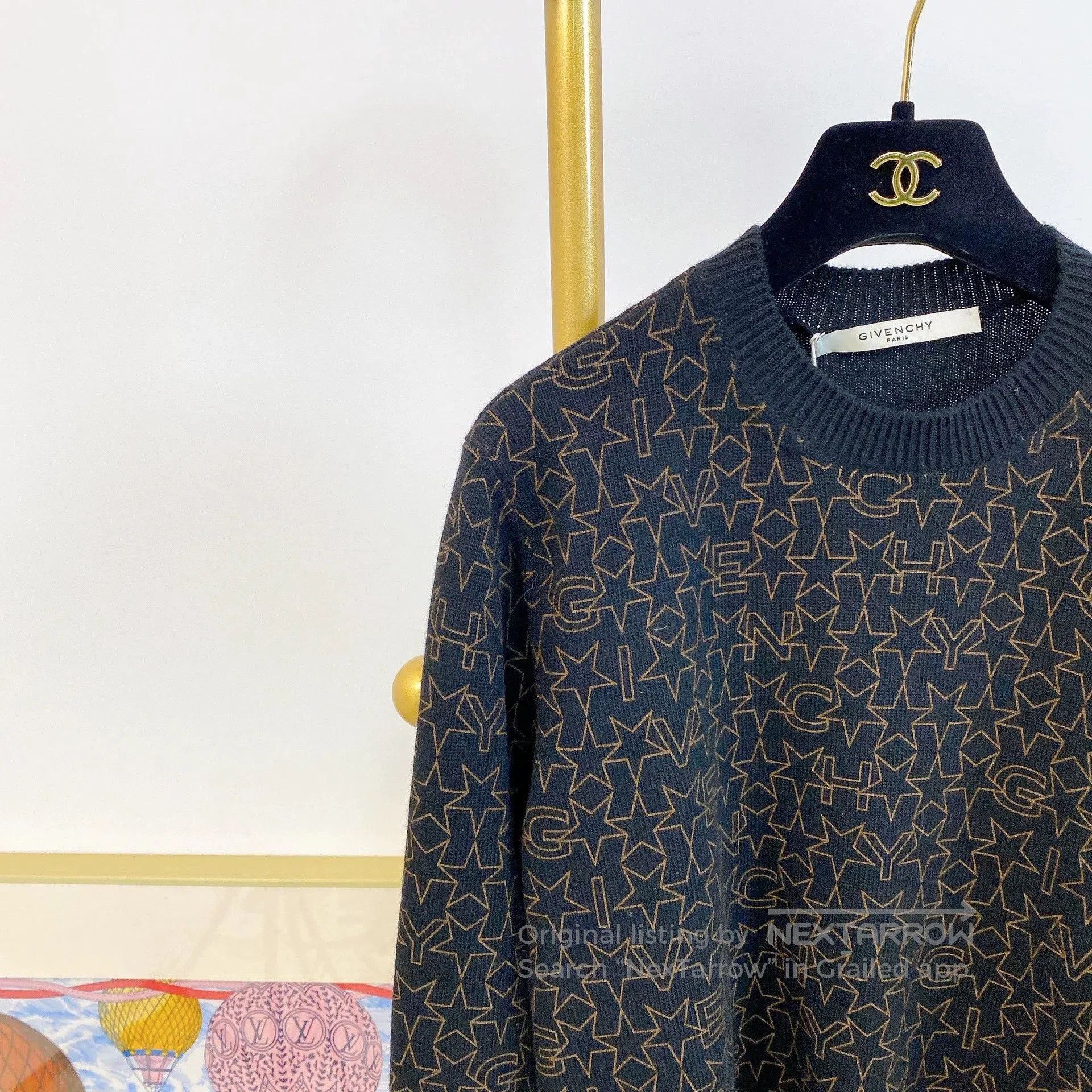 Givenchy Givenchy Dark Knit Top XS. Size US XS / EU 42 / 0 - 3 Thumbnail