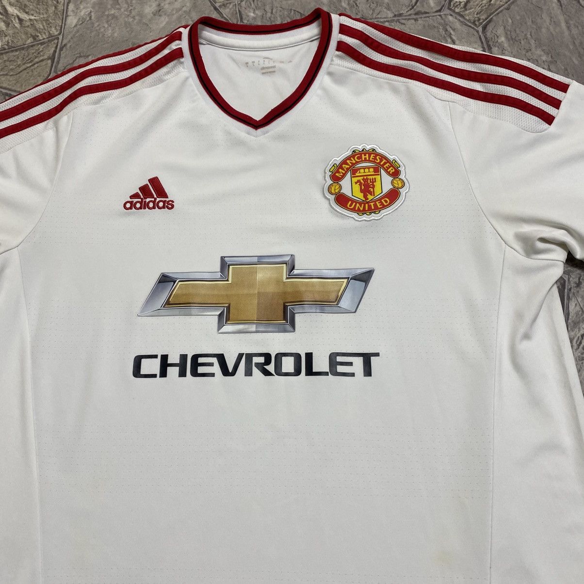 Adidas Vintage Manchester United Adidas Jersey Shirt Tee Size US L / EU 52-54 / 3 - 4 Thumbnail