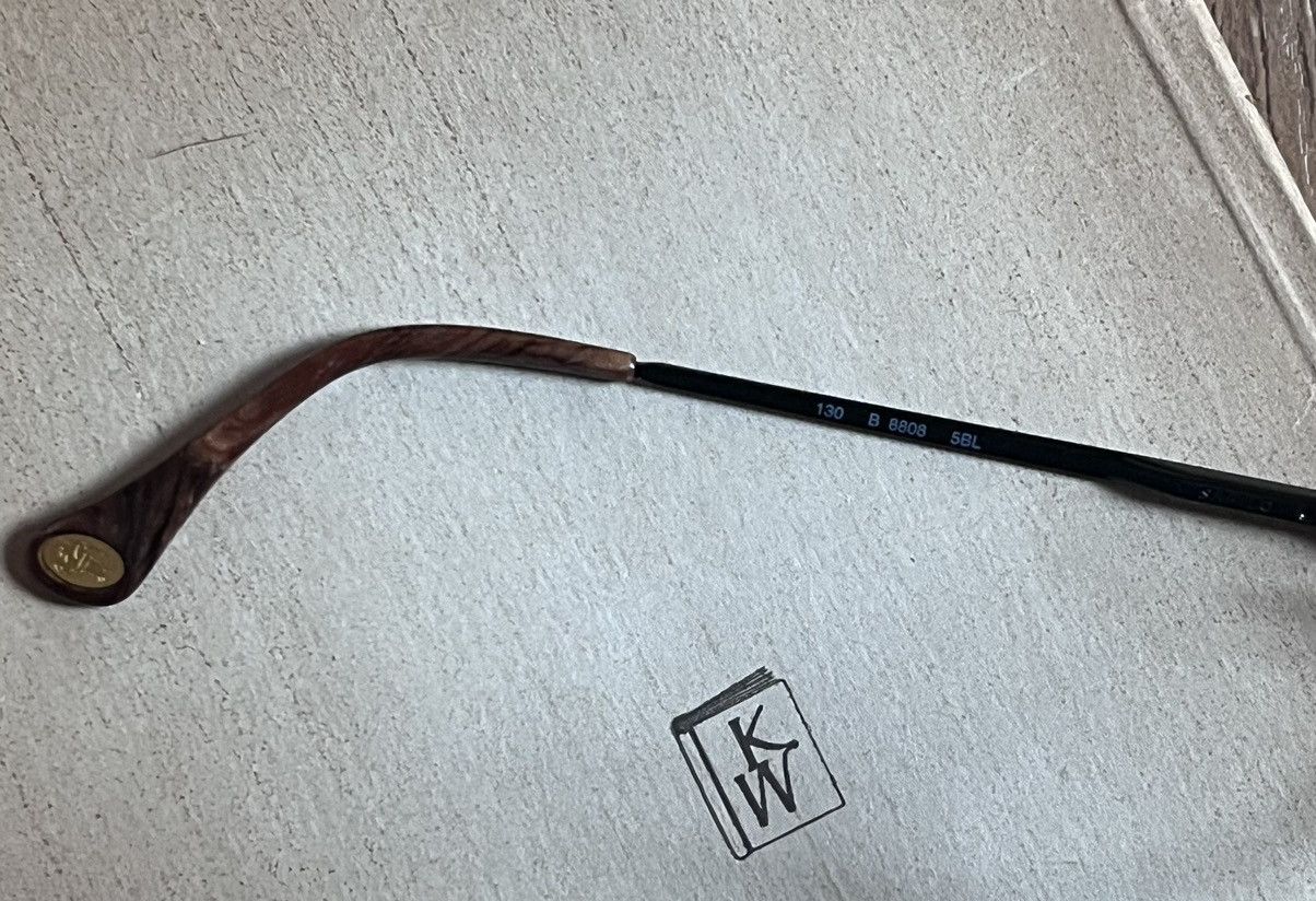 Burberry 90s Burberry Rimless Oval Frames Black and Gold Size ONE SIZE - 4 Thumbnail
