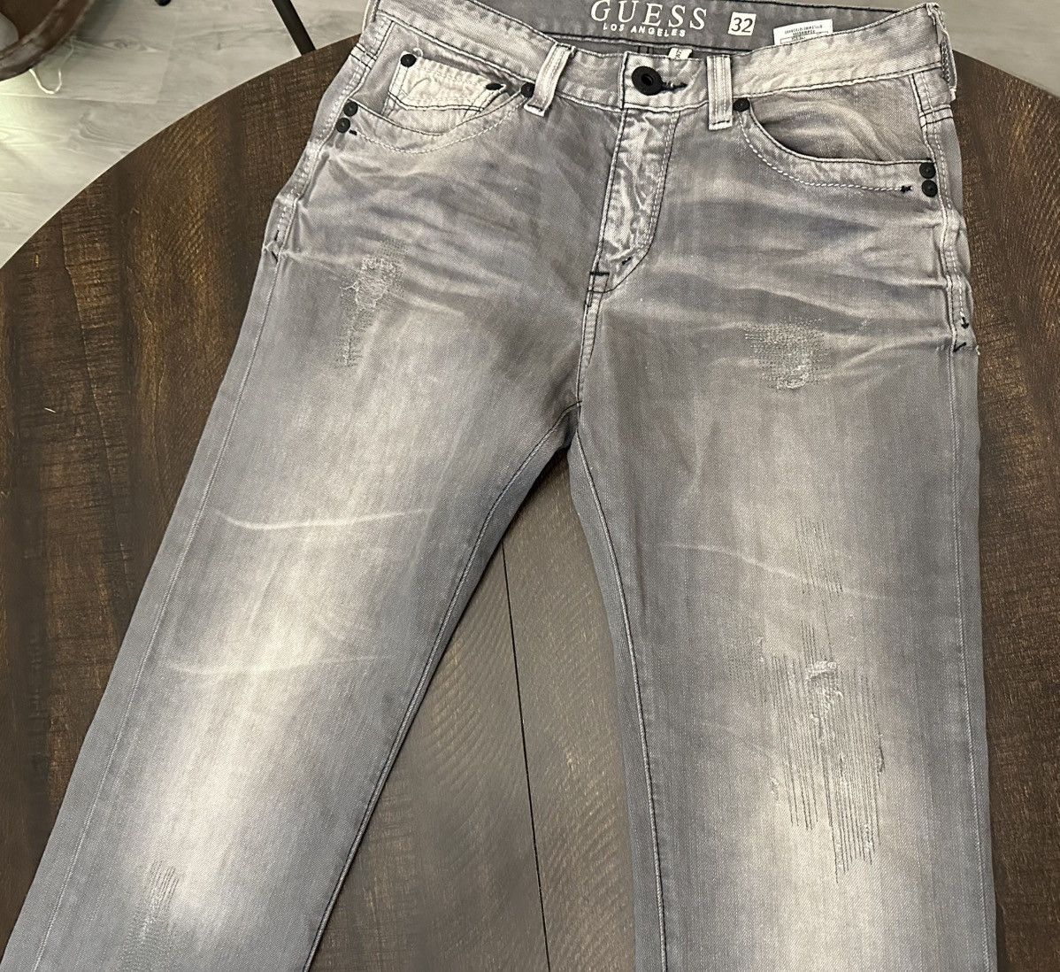 Guess Guess Los Angeles Lincoln Men’s Jeans Slim Straight-32x32 Size US 32 / EU 48 - 3 Thumbnail