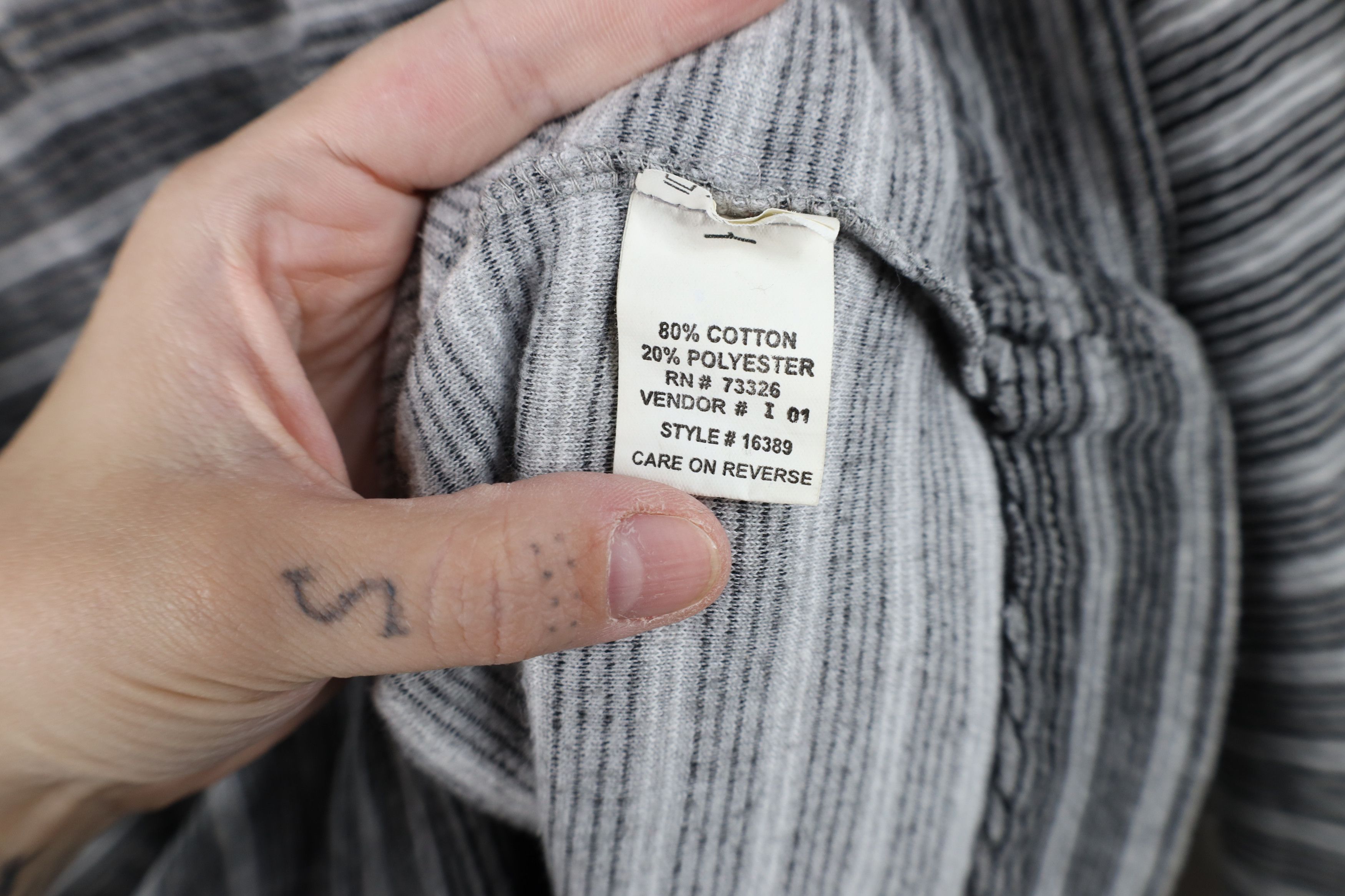 Vintage Vintage 90s Streetwear Velour Striped Long Sleeve Rugby Polo Size US M / EU 48-50 / 2 - 8 Thumbnail