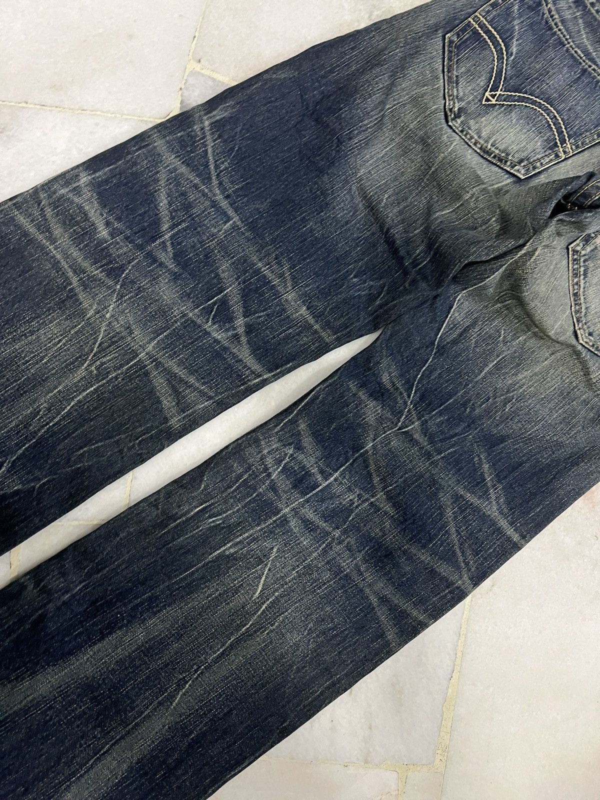Levi's × Levi's Vintage Clothing 💥Baggy 90s Vintage Levis 503 Mud Wash Jean Size US 30 / EU 46 - 14 Thumbnail