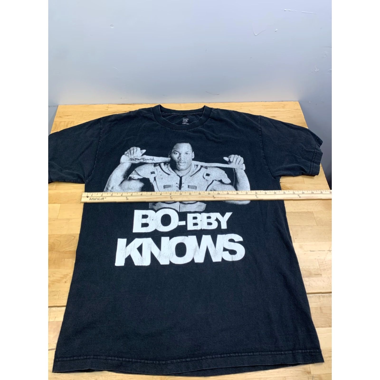 Vintage Bobby Fresh Bo-bby Knows Shirt Men L Black Y2K Graphic Tee Cotton Sportswear/Beach Mens Size US L / EU 52-54 / 3 - 5 Thumbnail