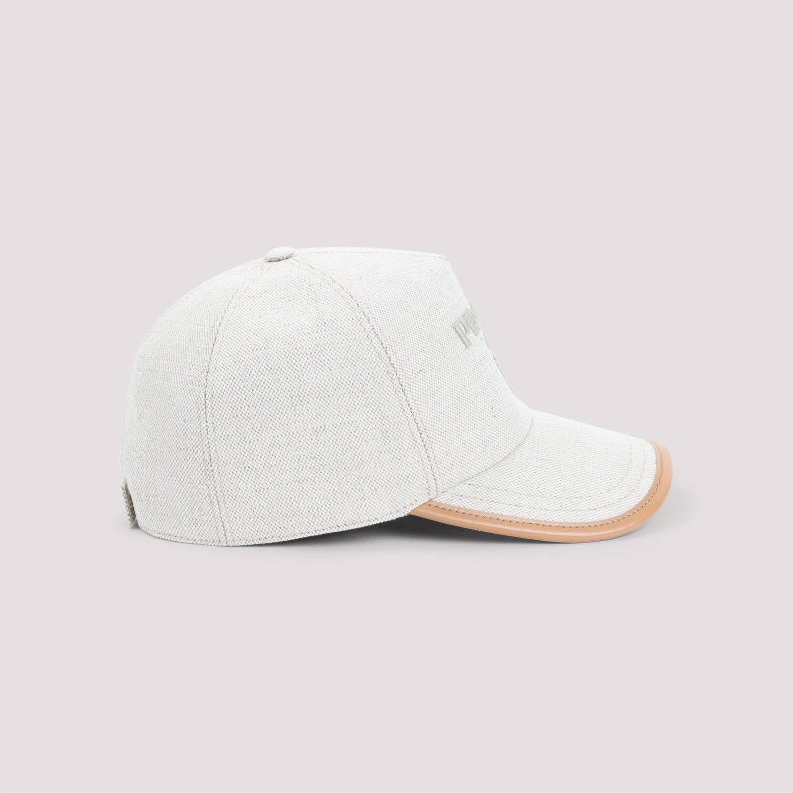 Prada PRADA White Baseball Hat New And Authentic (Men's Size:L;) Size ONE SIZE - 2 Thumbnail