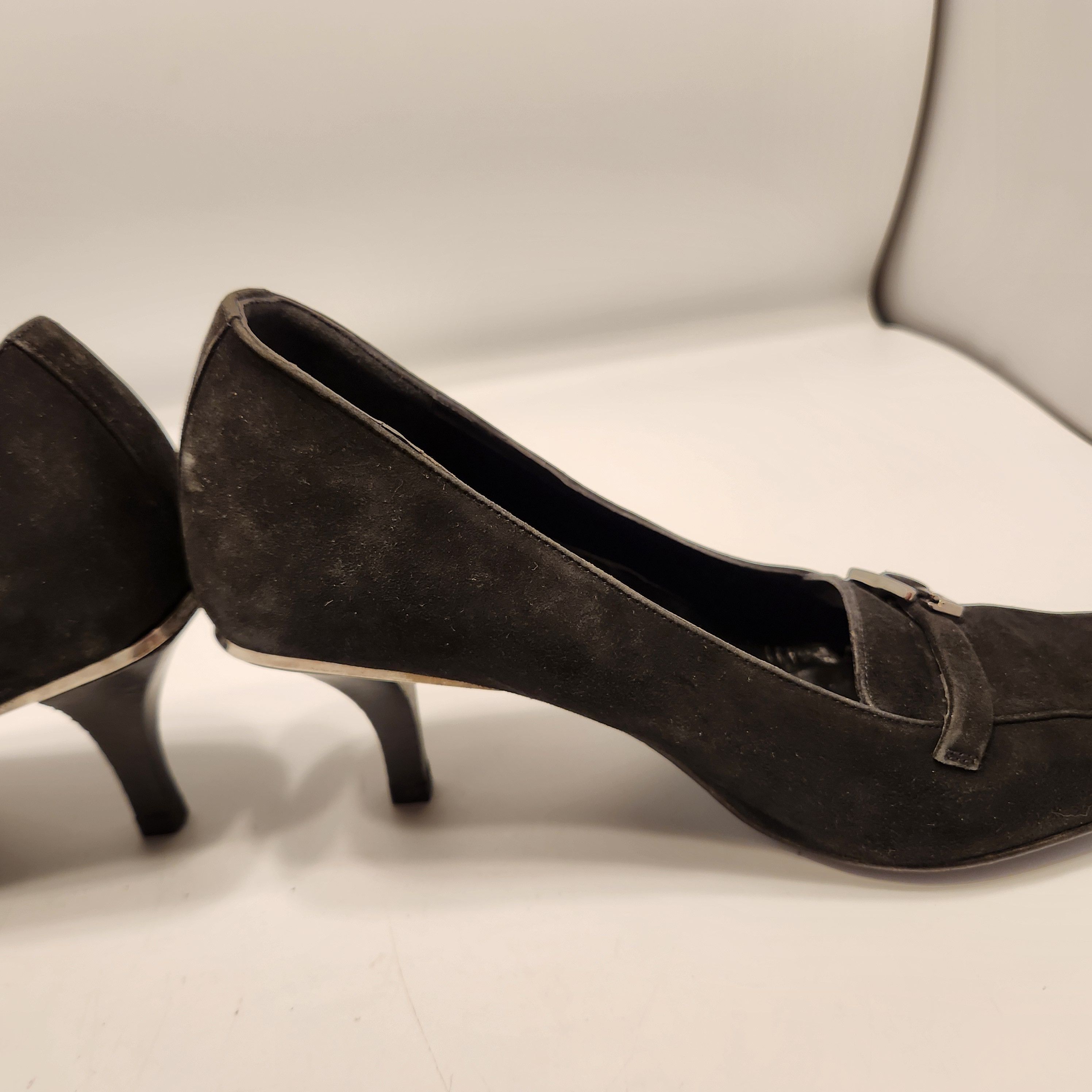 Gucci GUCCI Suede Pumps Size US 4.5 / IT 34.5 - 3 Thumbnail