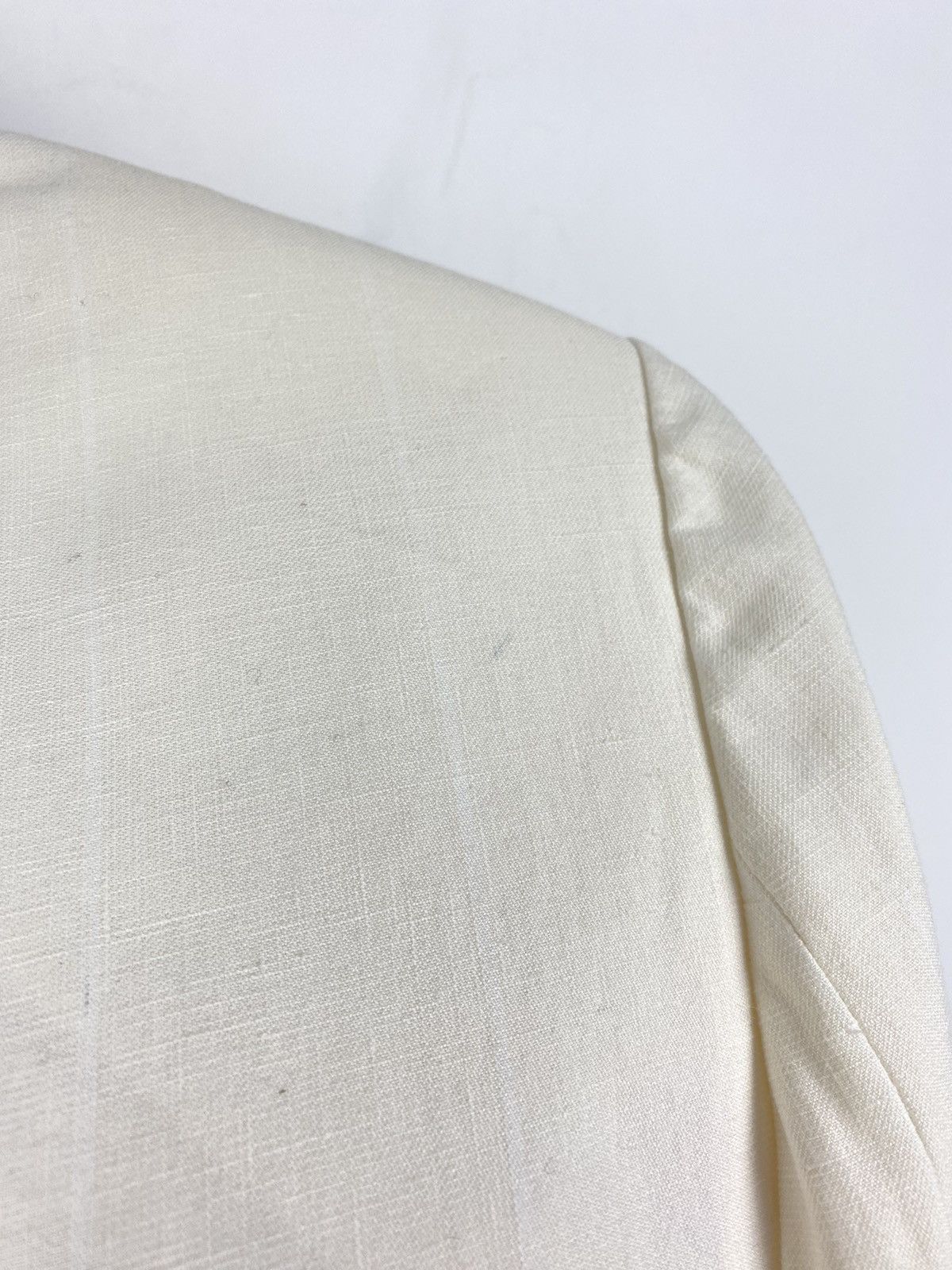 Brunello Cucinelli Brunello Cucinelli Cotton/Linen None Button Blazer Jacket Size M / US 6-8 / IT 42-44 - 12 Thumbnail
