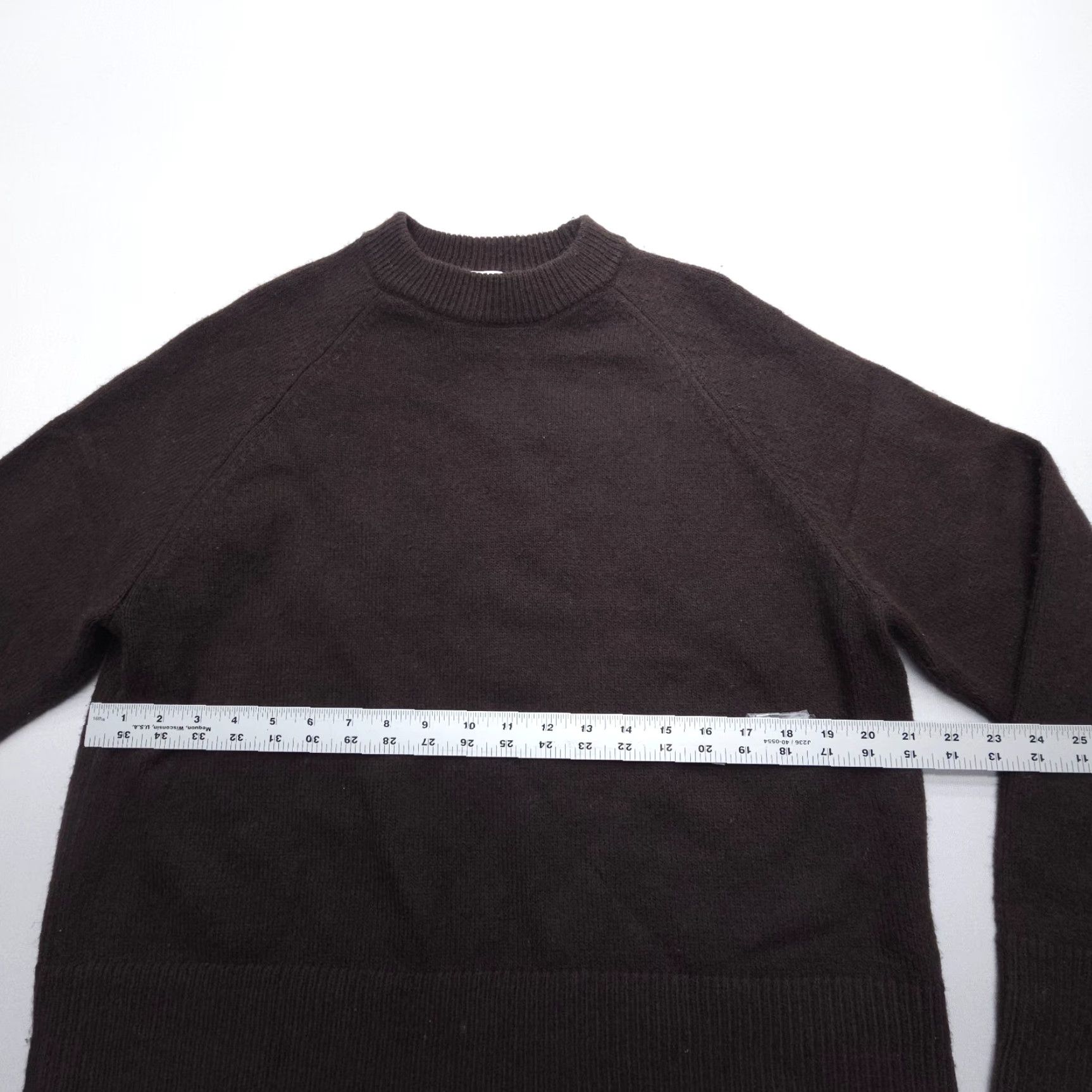 H&M H&M Pullover Sweater Womens M Brown Boxy Oversized Loose Sleeves Slouchy Casual Solid Knit Pullover City Size M / US 6-8 / IT 42-44 - 6 Thumbnail