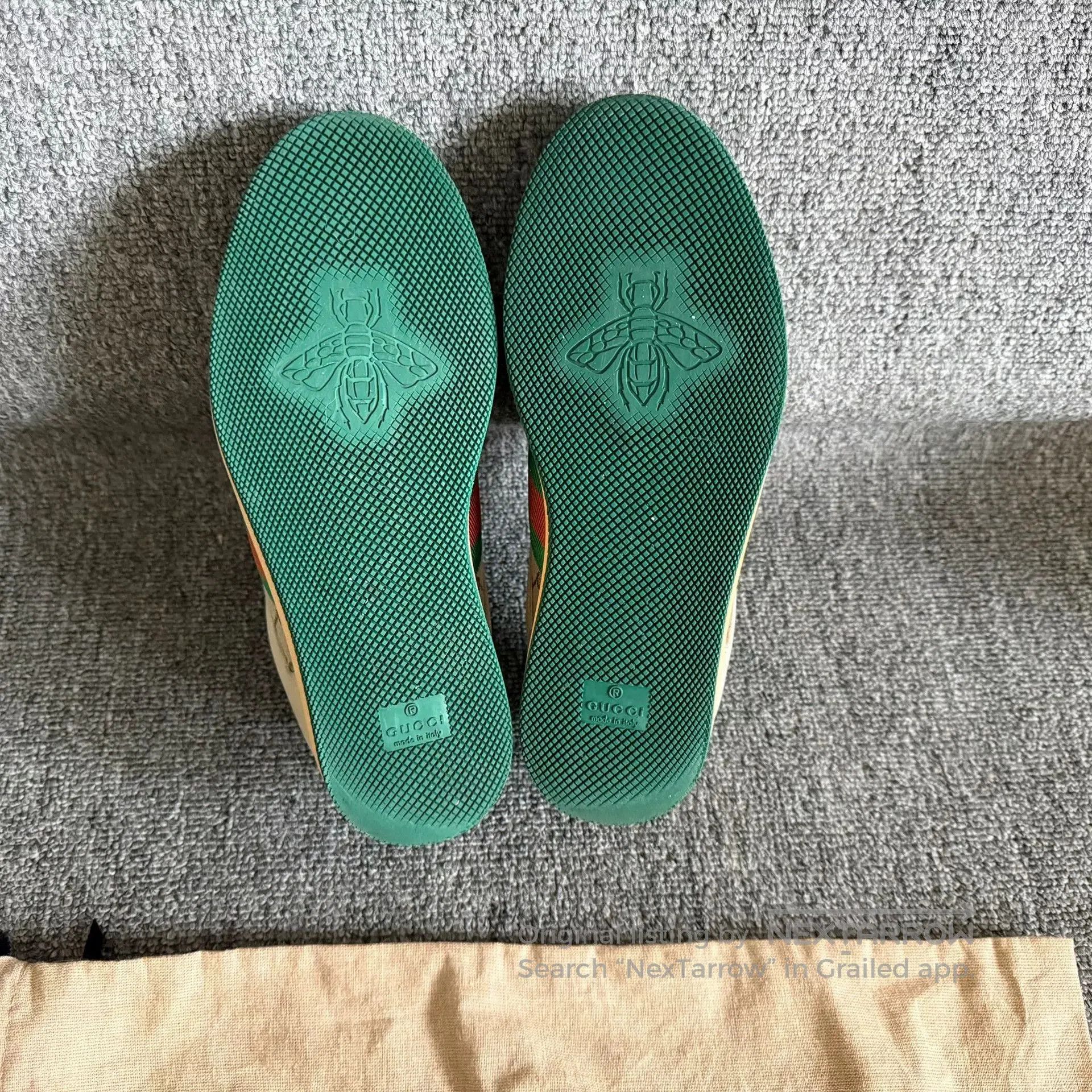 Gucci Gucci Green Tail Dirty Shoes Size 36. Size US 5 / IT 35 - 7 Thumbnail