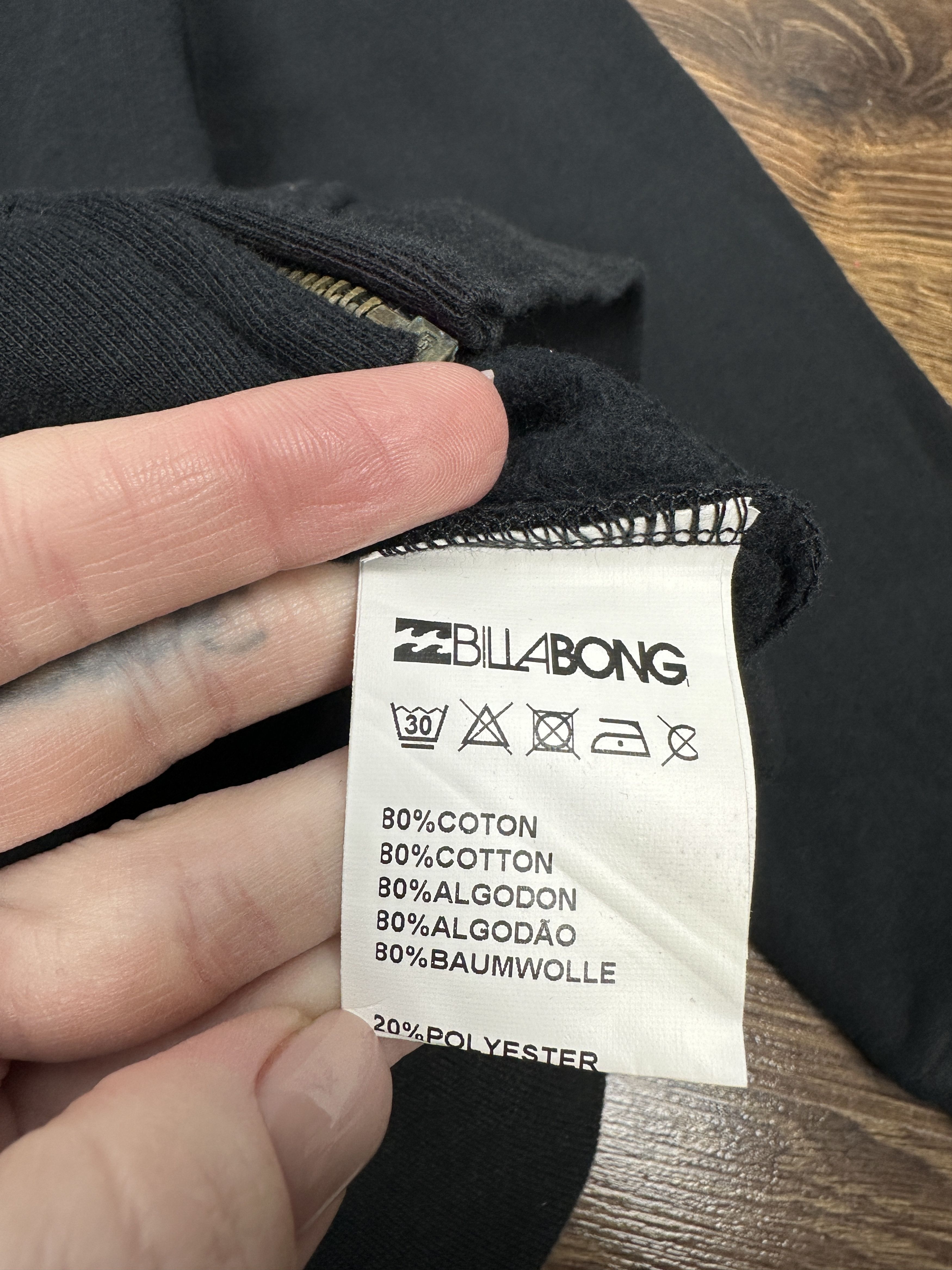 Billabong Billabong Mens Zip Hoodie Size US M / EU 48-50 / 2 - 5 Thumbnail