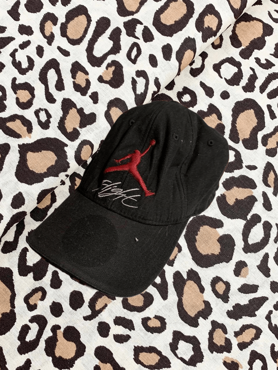 Nike Vintage Jordan Cap Streetwear Y2k Distressed Logo Size ONE SIZE - 1 Thumbnail