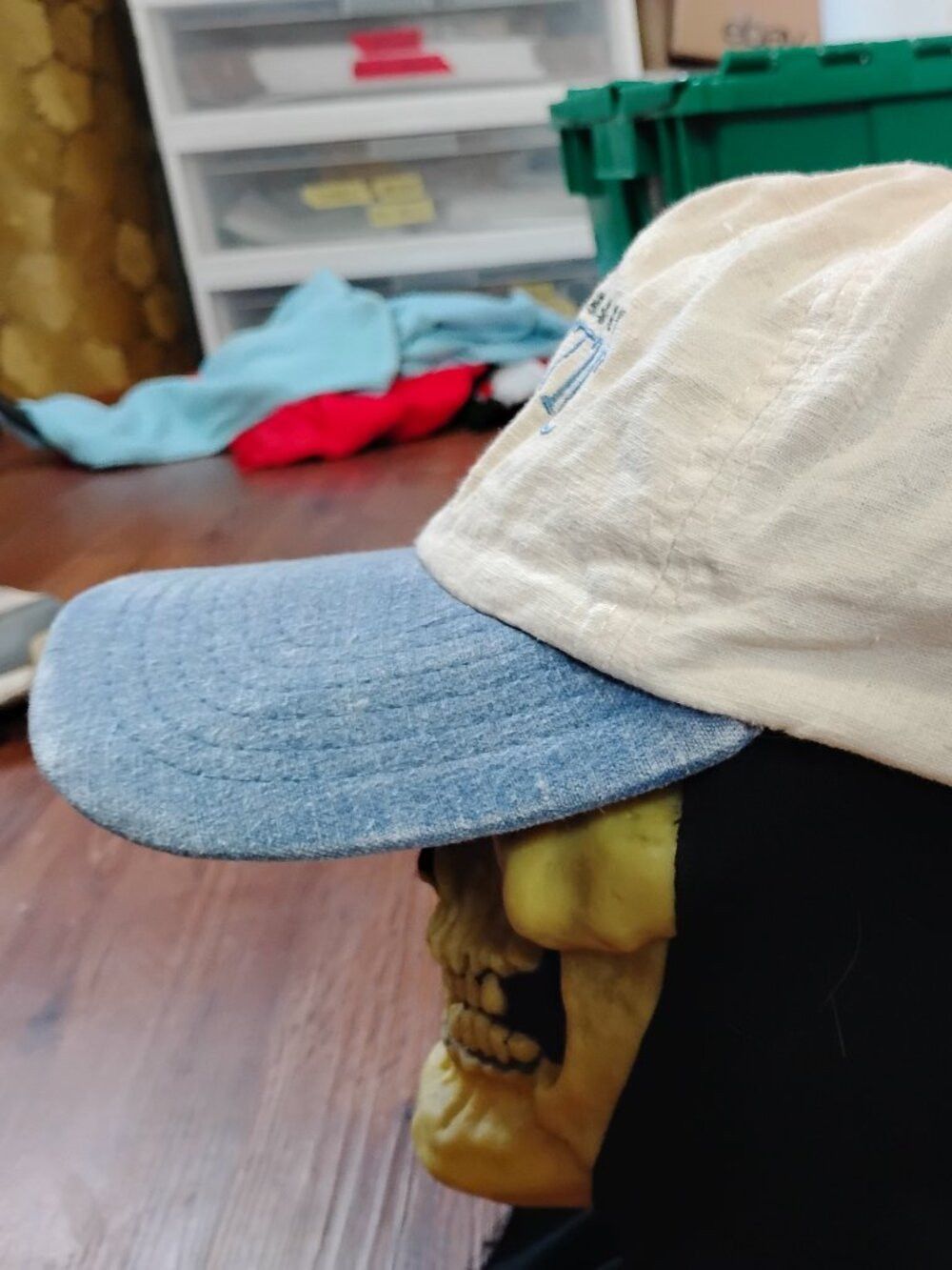 Other Vintage Sesame Street Grover Two Tone Snap Hat Cap Size ONE SIZE - 3 Thumbnail