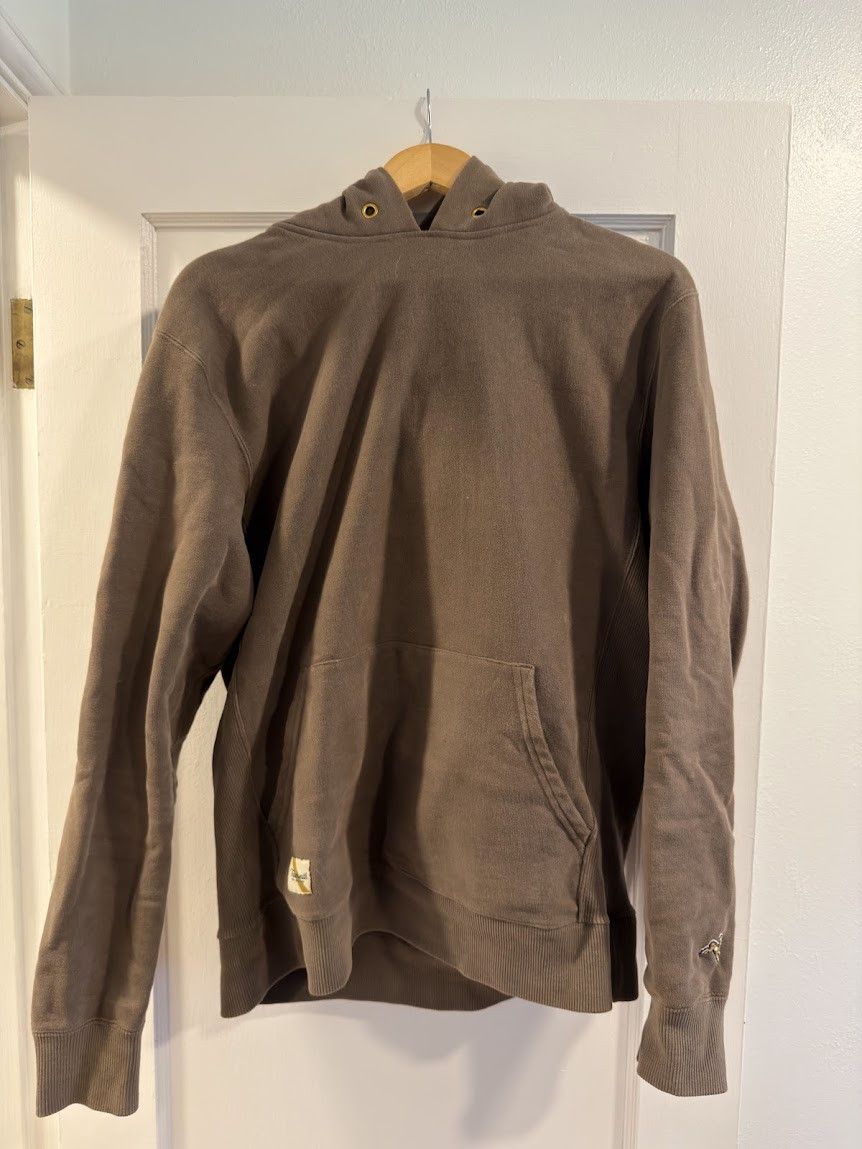Tracksmith New England Tracksmith Brown Trackhouse Hoodie - Size L Size US L / EU 52-54 / 3 - 1 Thumbnail