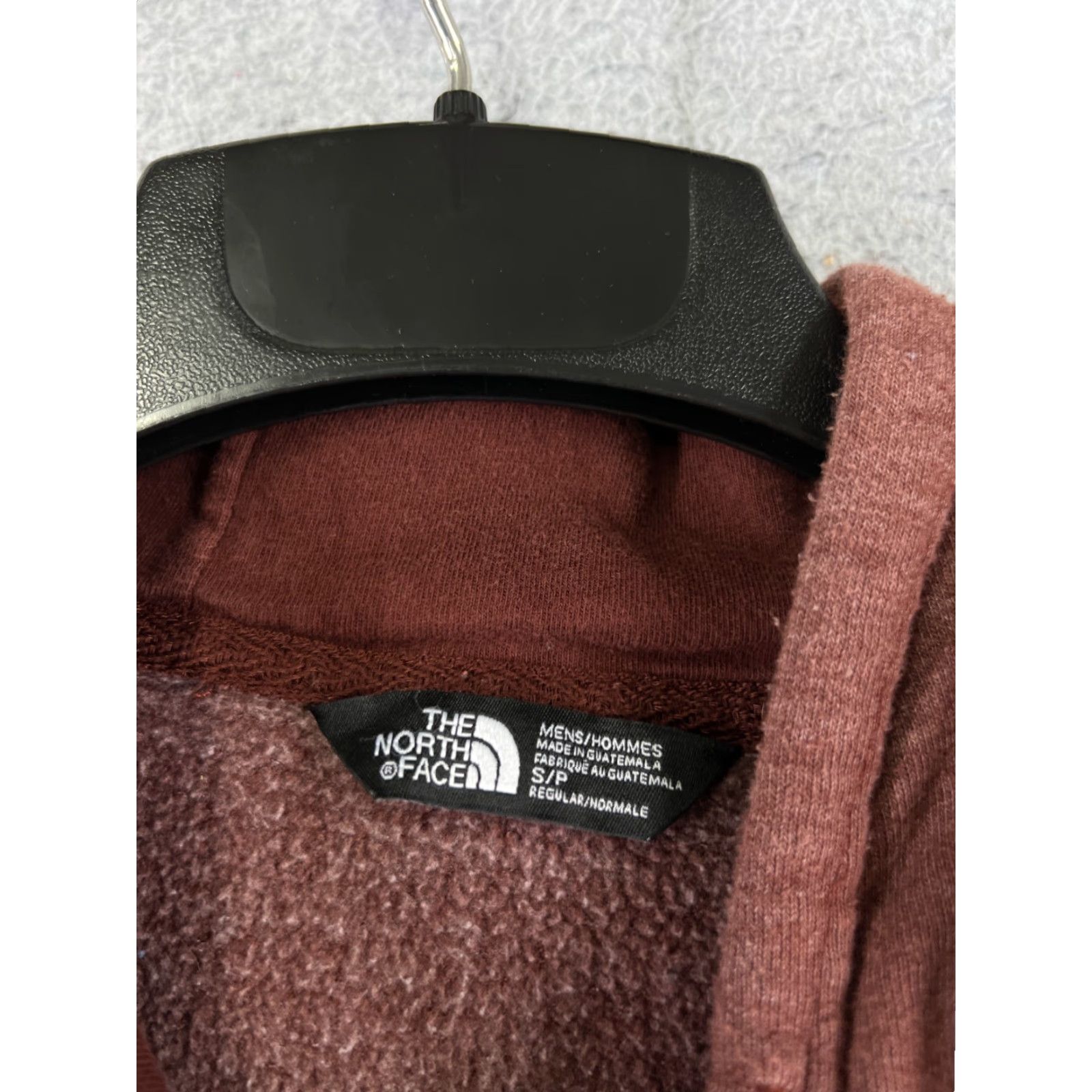 The North Face The North Face Hoodie Mens Small Red Cotton Blend Pocket Size US S / EU 44-46 / 1 - 7 Thumbnail