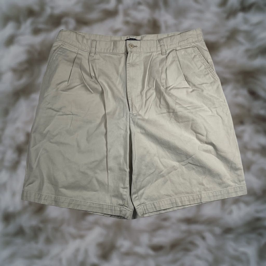 DKNY DKNY Shorts Men 38 Classic Fit Light Beige Cotton Khaki Chino Summer Casual Gel/Khakis? Size US 38 / EU 54 - 1 Thumbnail