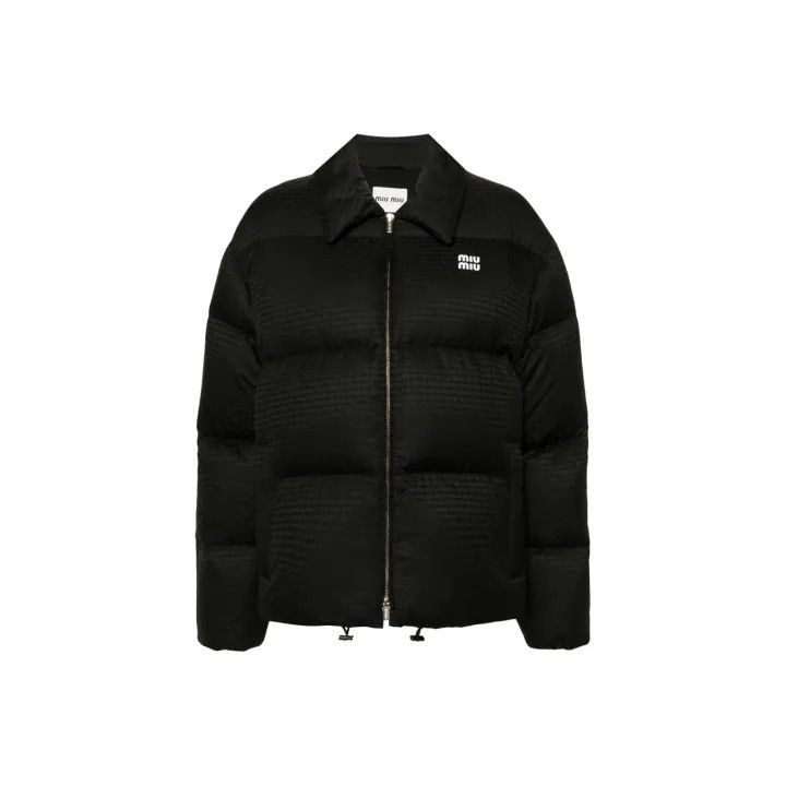 Miu Miu Logo Long Sleeve Jacket for Women 0079