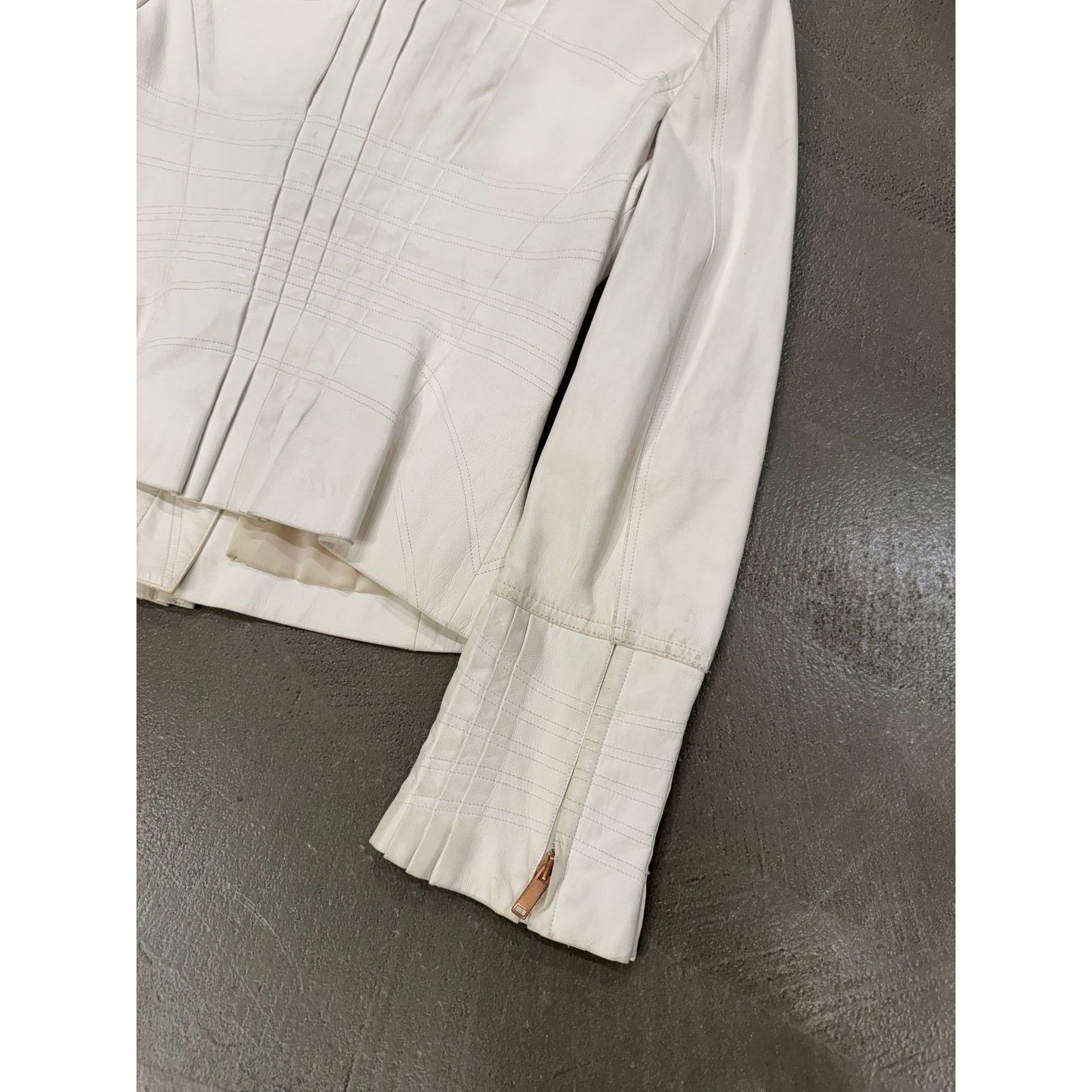 Gucci S/S 2004 Gucci by Tom Ford paneled leather jacket Size US S / EU 44-46 / 1 - 8 Thumbnail
