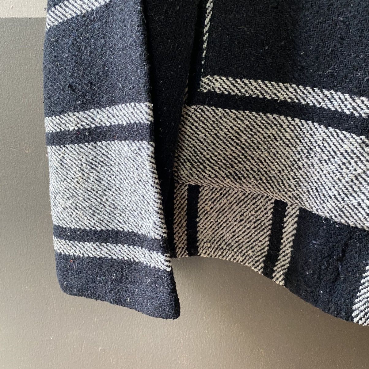 Vintage Black & White Striped Baja Hoodie Pullover Size US XL / EU 56 / 4 - 13 Thumbnail